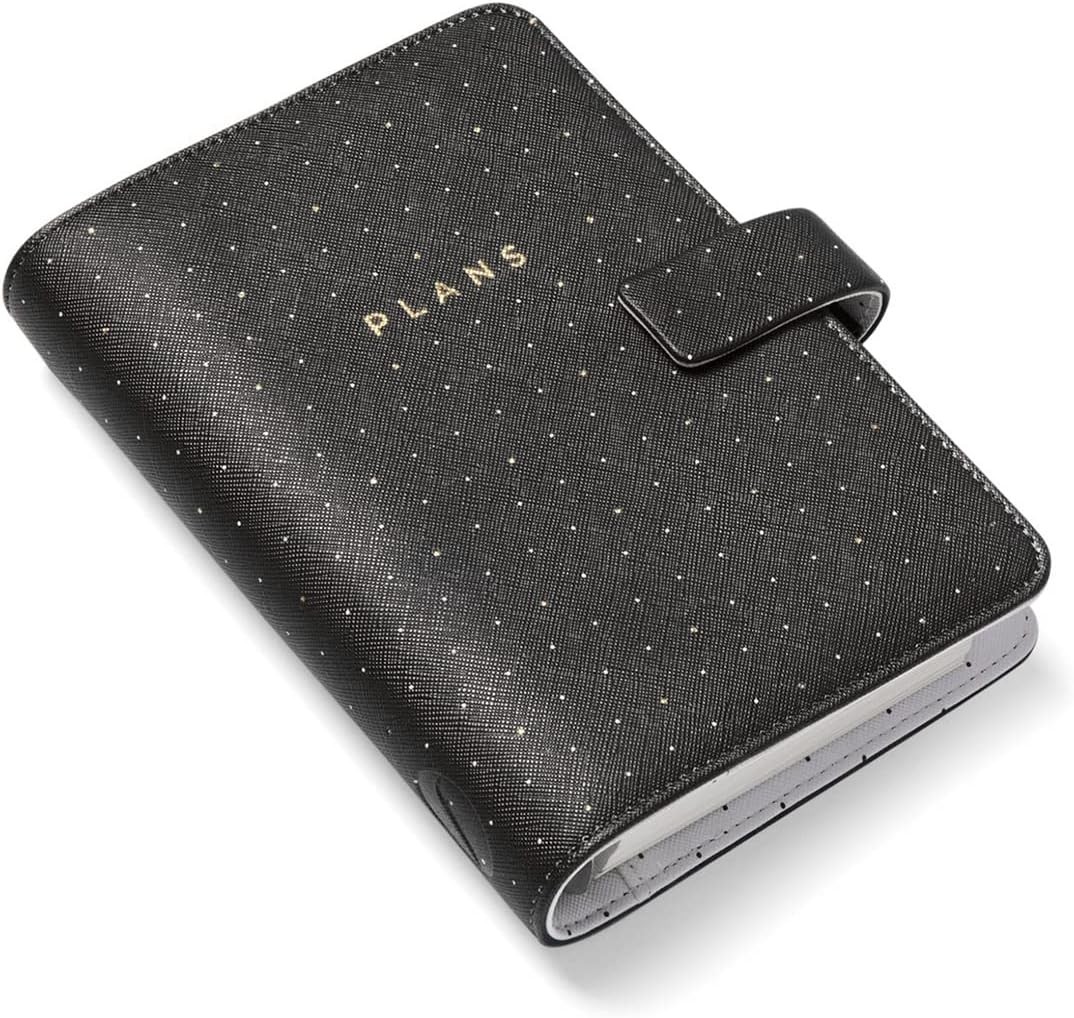 Filofax Personal Moonlight Organiser – black