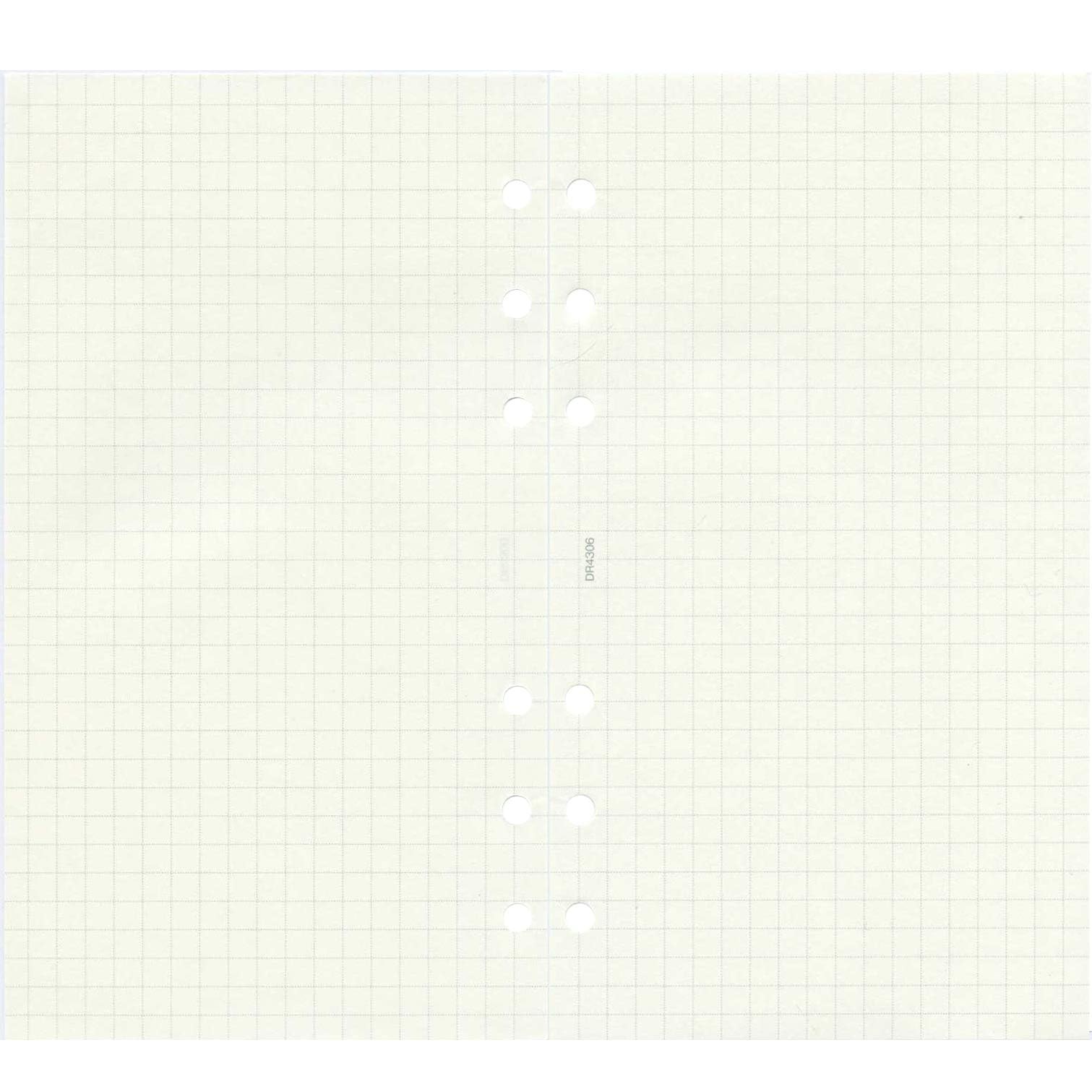 [Set of 200] Raymay Fujii Da Vinci System Organizer Refills, Bible Size, 5mm Gri