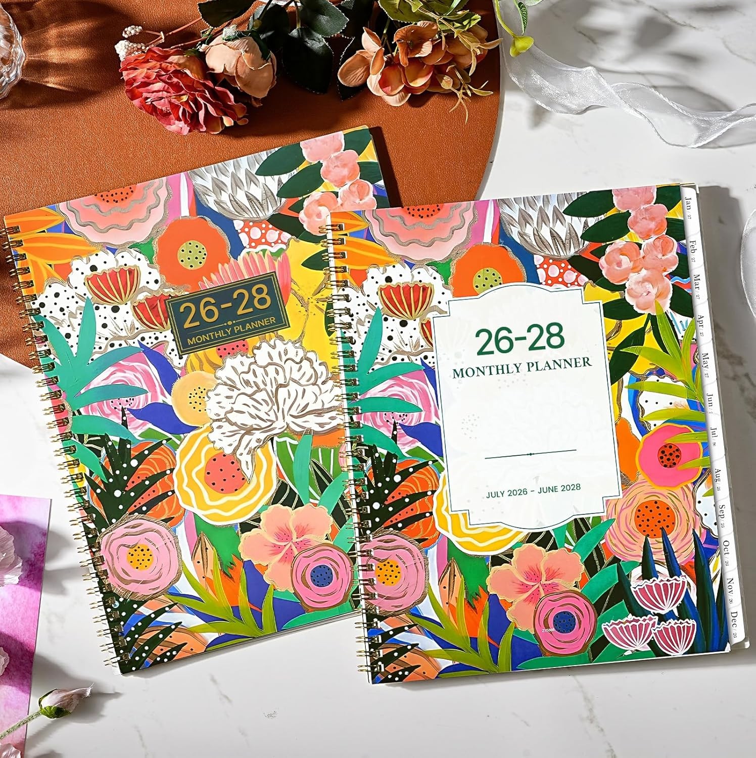 2026-2028 Monthly Planner 9 x 11 Inches July 2026 June 2028 Daily Weekly
