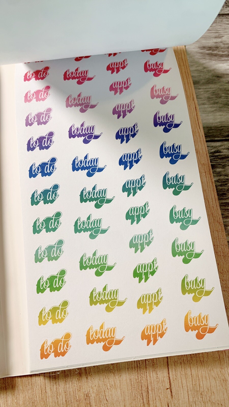 MAMBI Happy Planner Sticker Mega Pad 100 Sheets Value Pack Brights 3888 Pieces