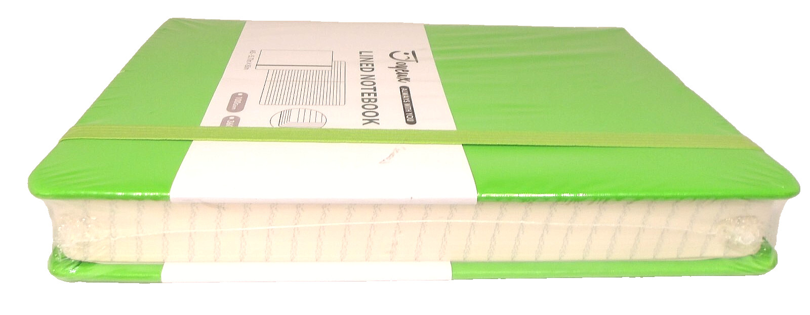 JOYEUX Lined Writing Journal Notebook, A5 College Ruled, 360 Pages, Green