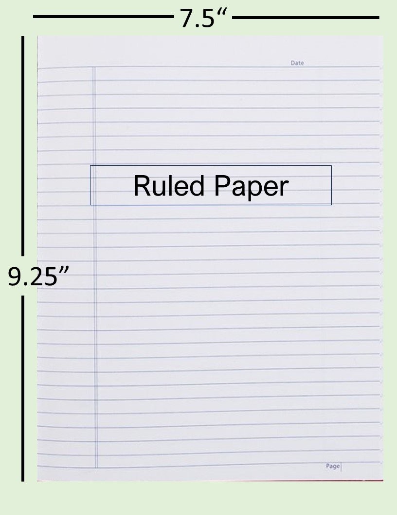 Blueline Business Notebook, Green, 9.25″ x 7.25″, 9.25 x 7.25 inches, Green