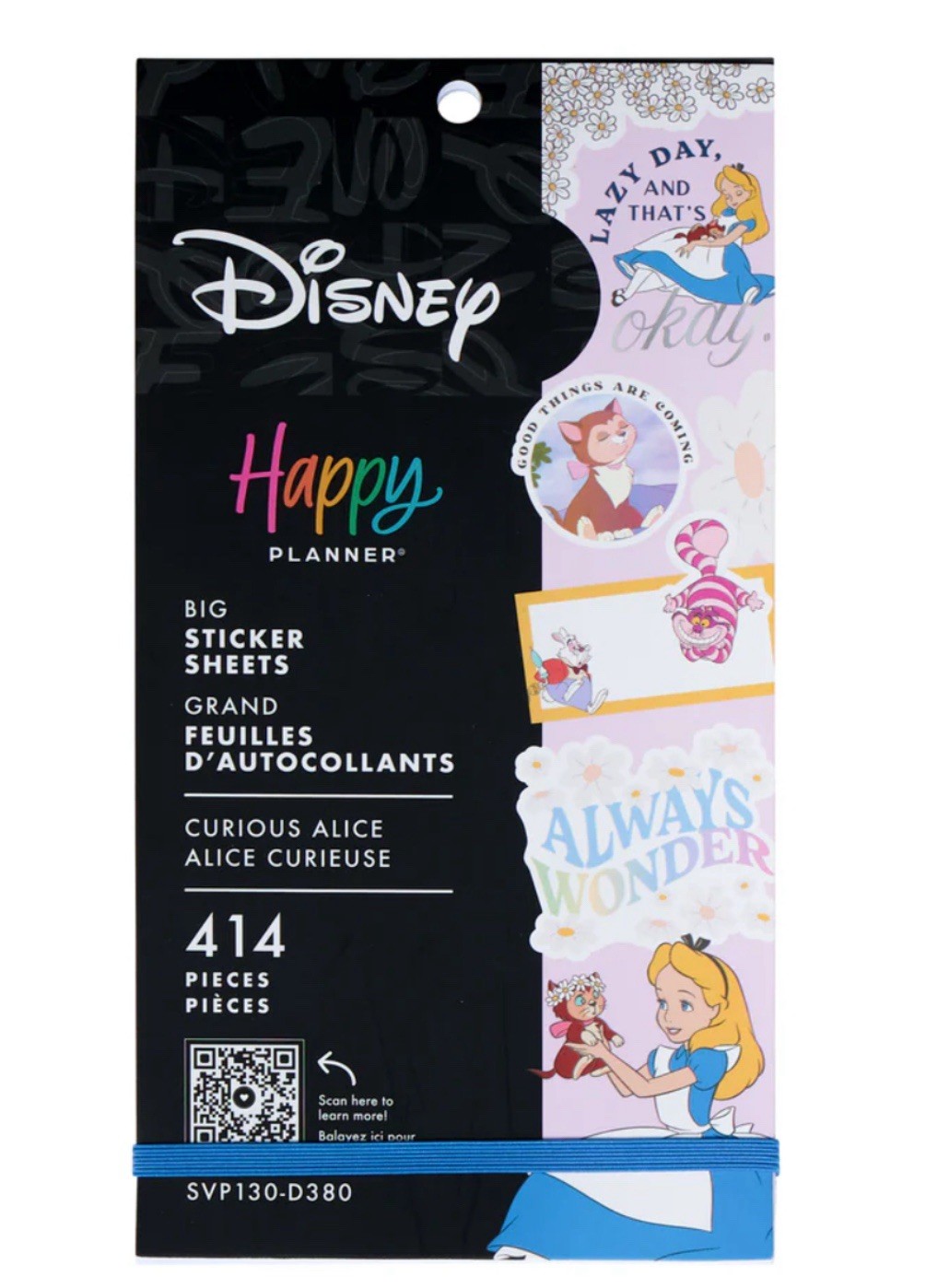Happy Planner Disney Alice in Wonderland Curious BIG VALUE PACK STICKER BOOK NEW