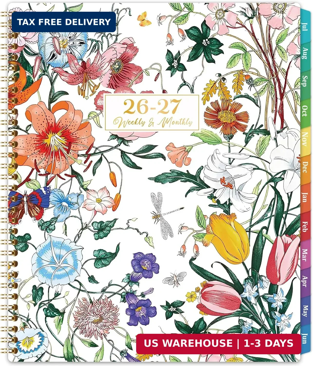 Planner 2026-2027 – 2026-2027 Planner Weekly and Monthly from Jul. 2026 – Jun. 2