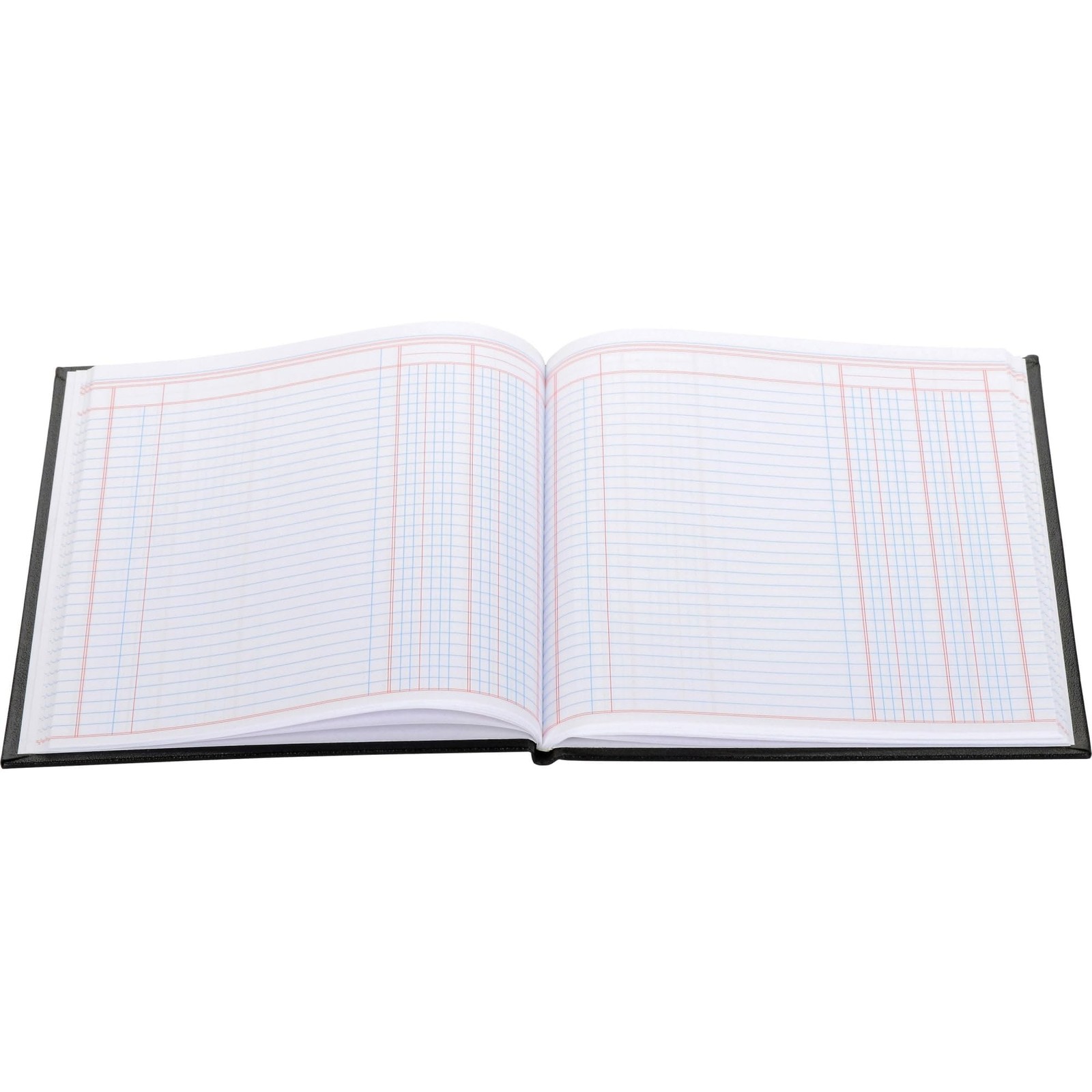 Wilson Jones Hardbound Accounting Journal 9.25×7 Inches 2 Columns 80 Pages Black