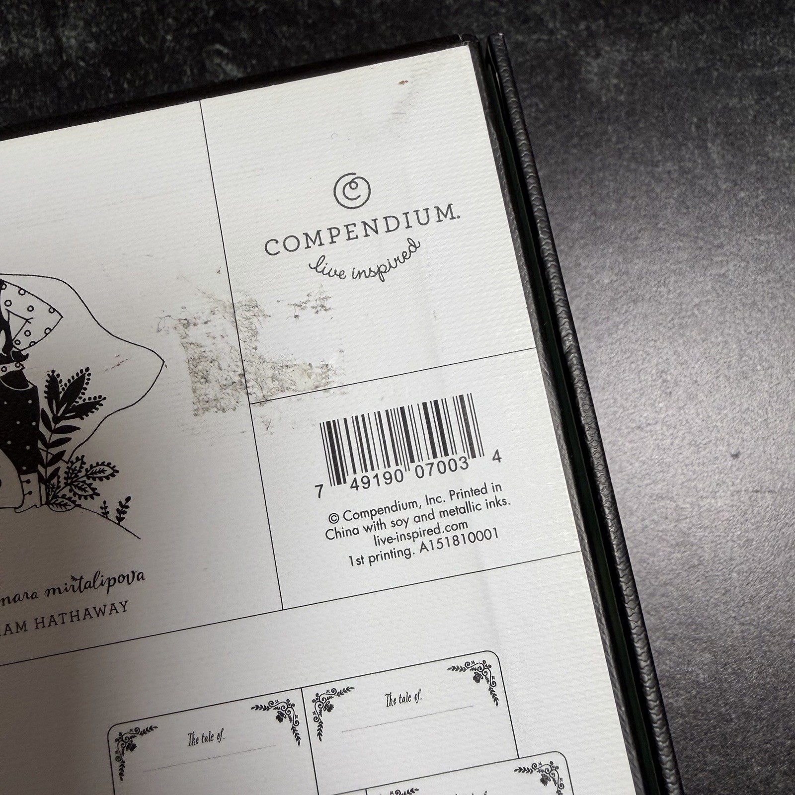 Compendium Once Upon A Time Storytelling Kit Memory Cards Keepsake Book Complete
