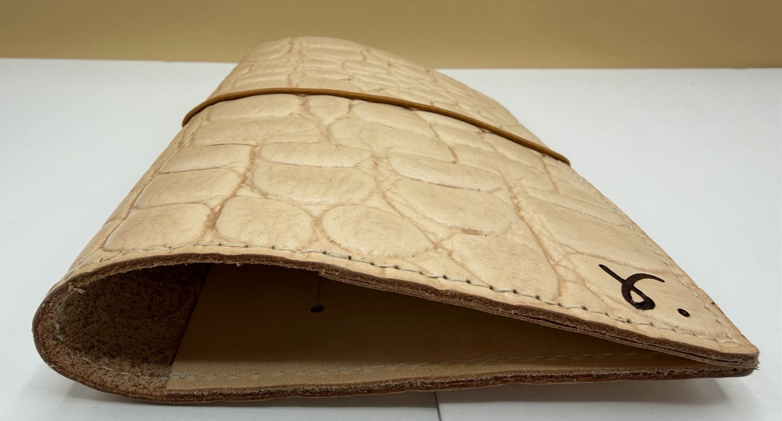 Sojourner B6 Slim Traveler’s Notebook Cover Rare Embossed Leather TN