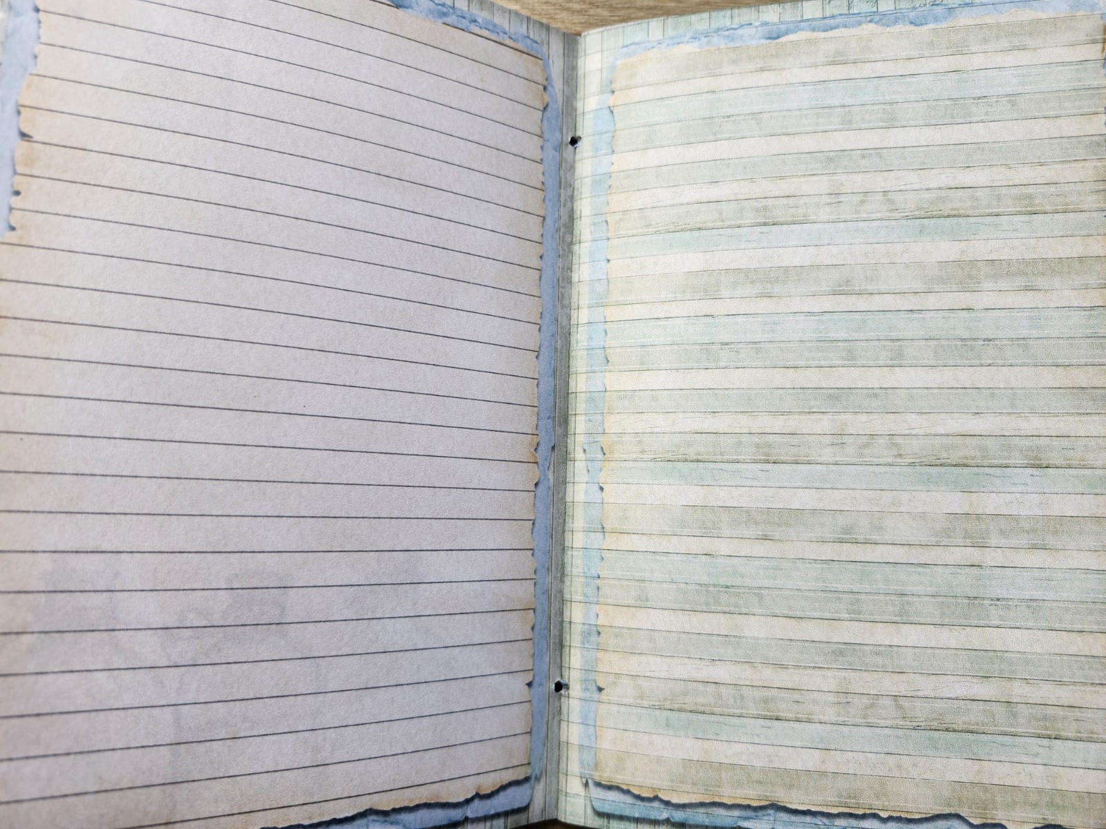 Junk Journal Booklet “BEACH HOUSE” HANDMADE Beach Ocean Sea Vacation 6″x9″ 40pg
