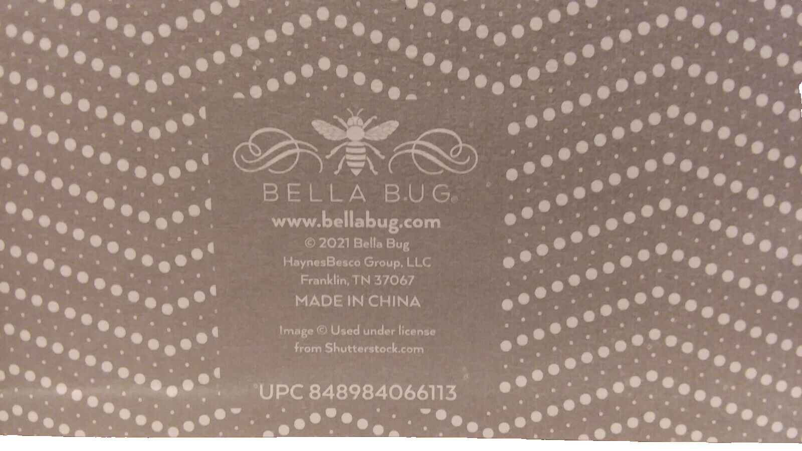 Bella Bug Cork Covered Journal
