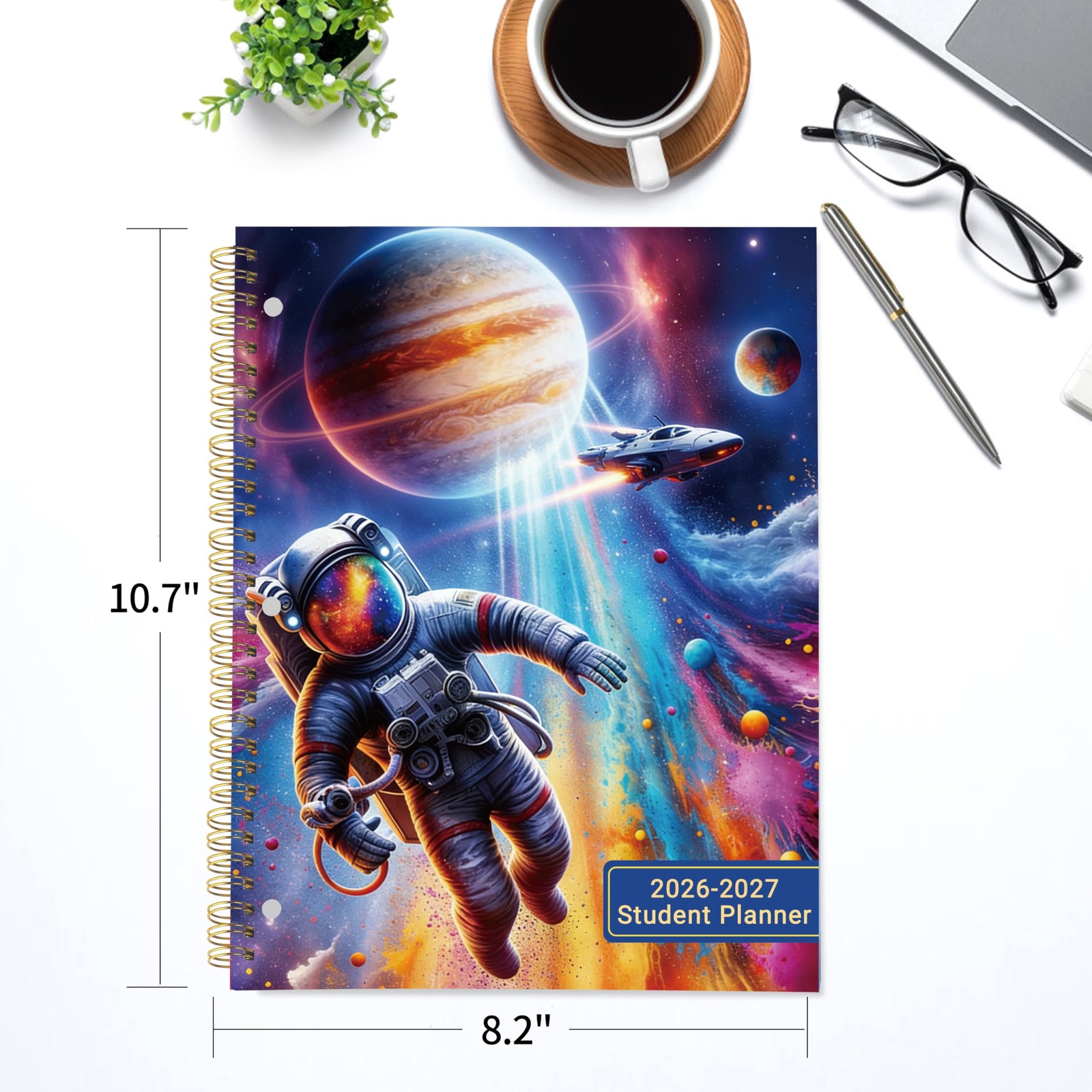 Student Planner 2026-2027 – Monthly and Weekly 8.2″ X 10.7″, Multicolor