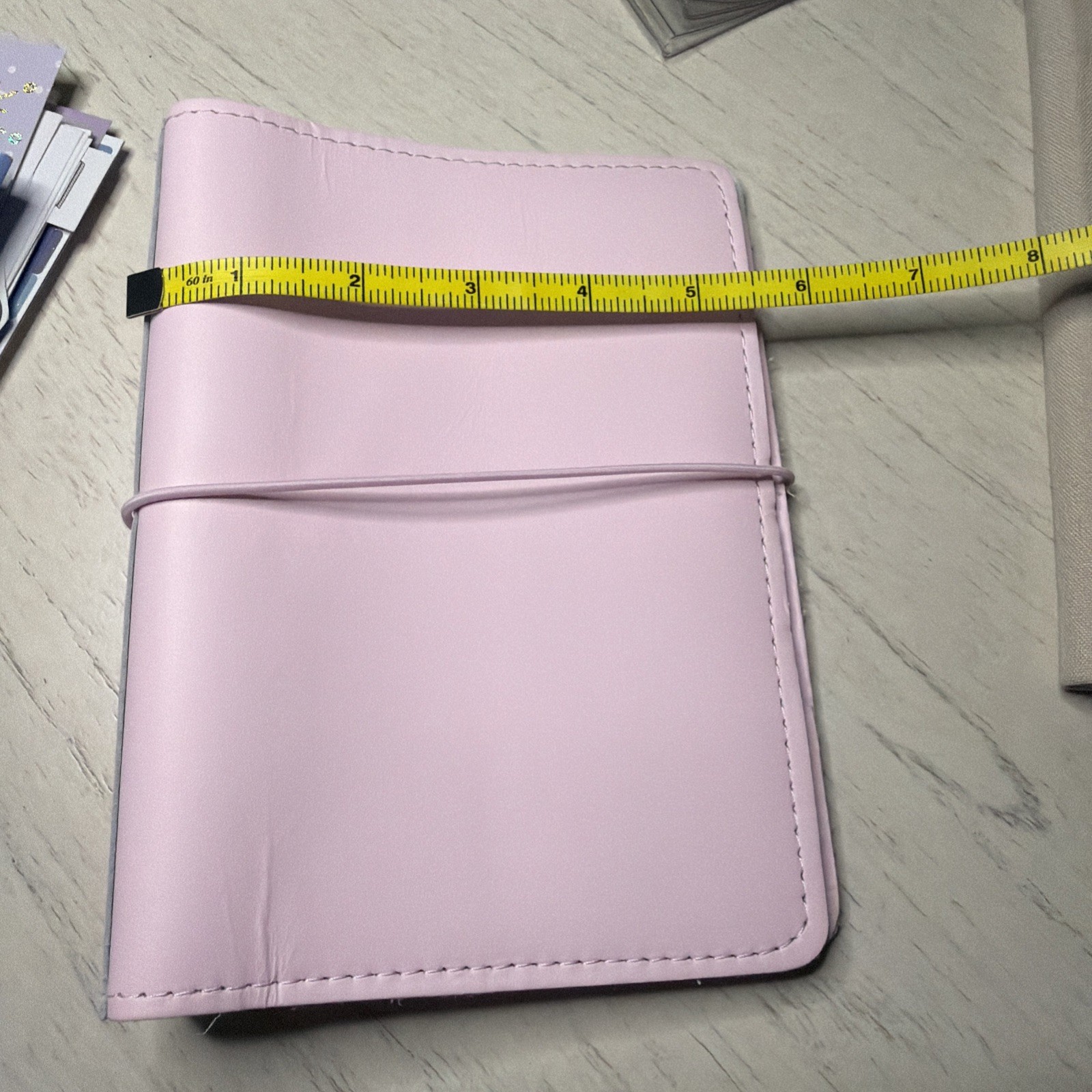 New Foxy Fix B6 Leather Pink Travelers Notebook Inserts Stickers + Mystery Gifts