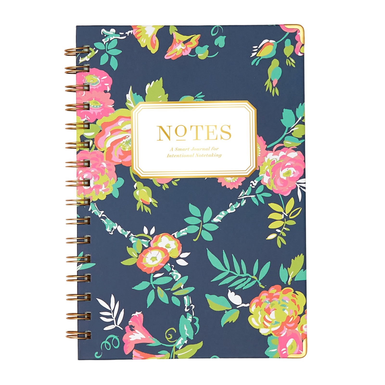 Blue Sky Day Designer for Notebook Journal, 160 Ruled Pages, Peyton Navy