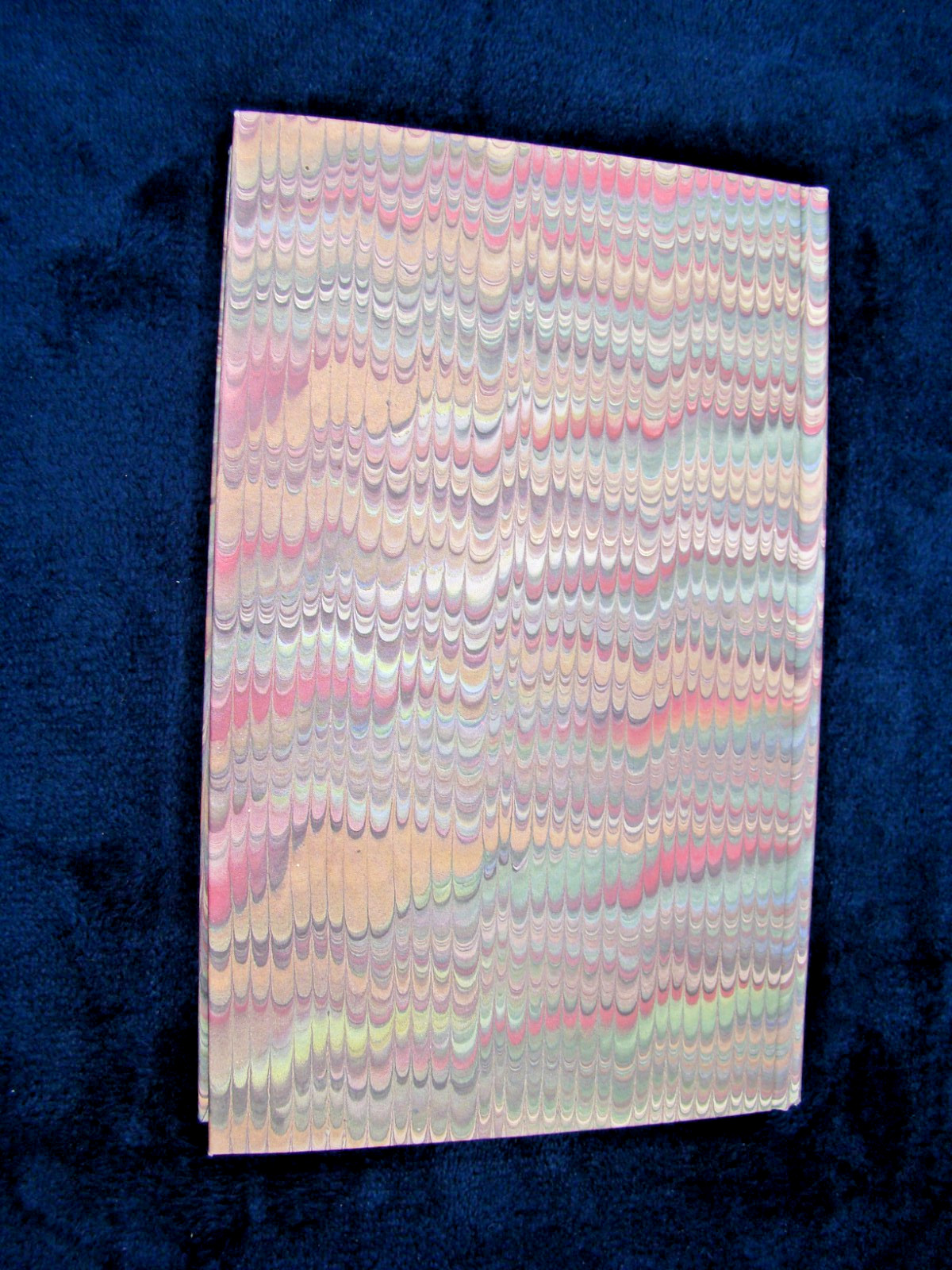 Hand-Marbled Paper/Board Diary or Journal – 8.5″H x 5.5″W
