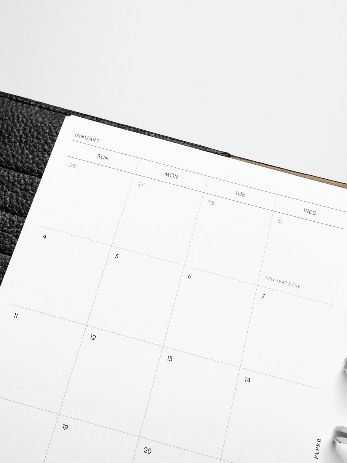 2026 Monthly Planner Inserts | Personal Size 3.75 x 6.75 Inches | Minimalist …