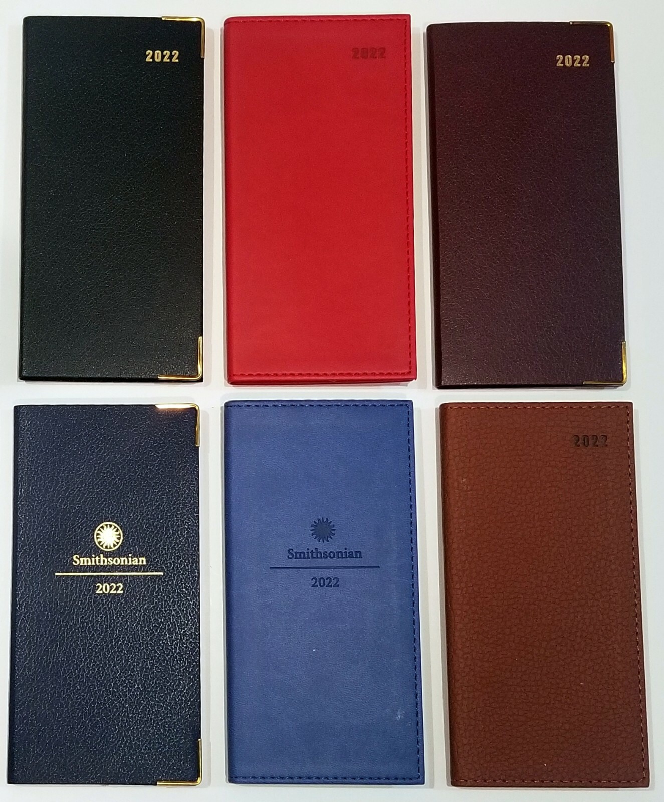 2022 Weekly/Monthly Sundial or Smithsonian pocket planners, 3 1/4 in x 6 1/2 in
