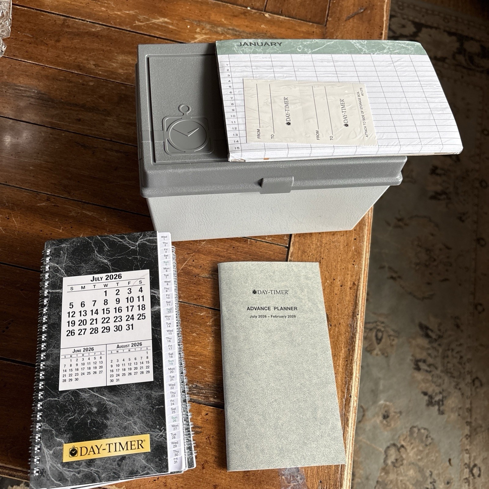 Day-Timer, 2 Pg/Day Planner, Jul 26 – Jun 27, (new)