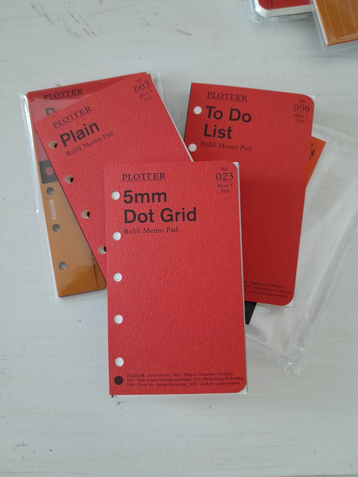 Plotter Lot – Shrink Leather – Mini 5 Binder & Accessories