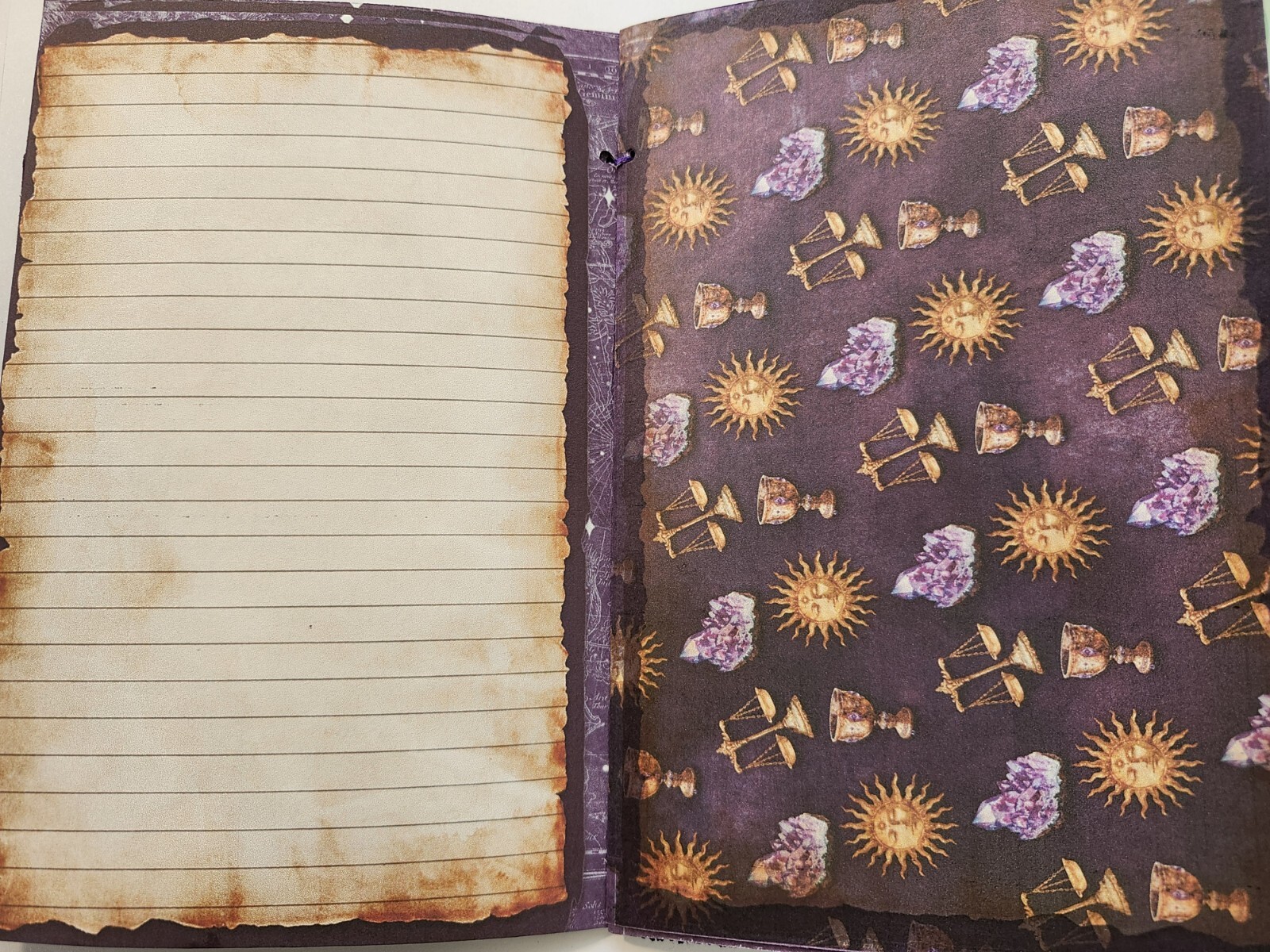 Junk Journal Booklet “MYSTIC 2” Fortune PSYCHIC HANDMADE Cards, Pockets +More!