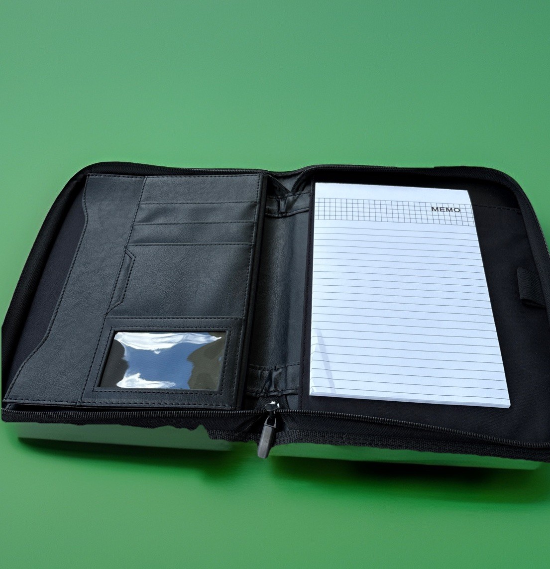 Miami University Black 8×10 Zip Portfolio