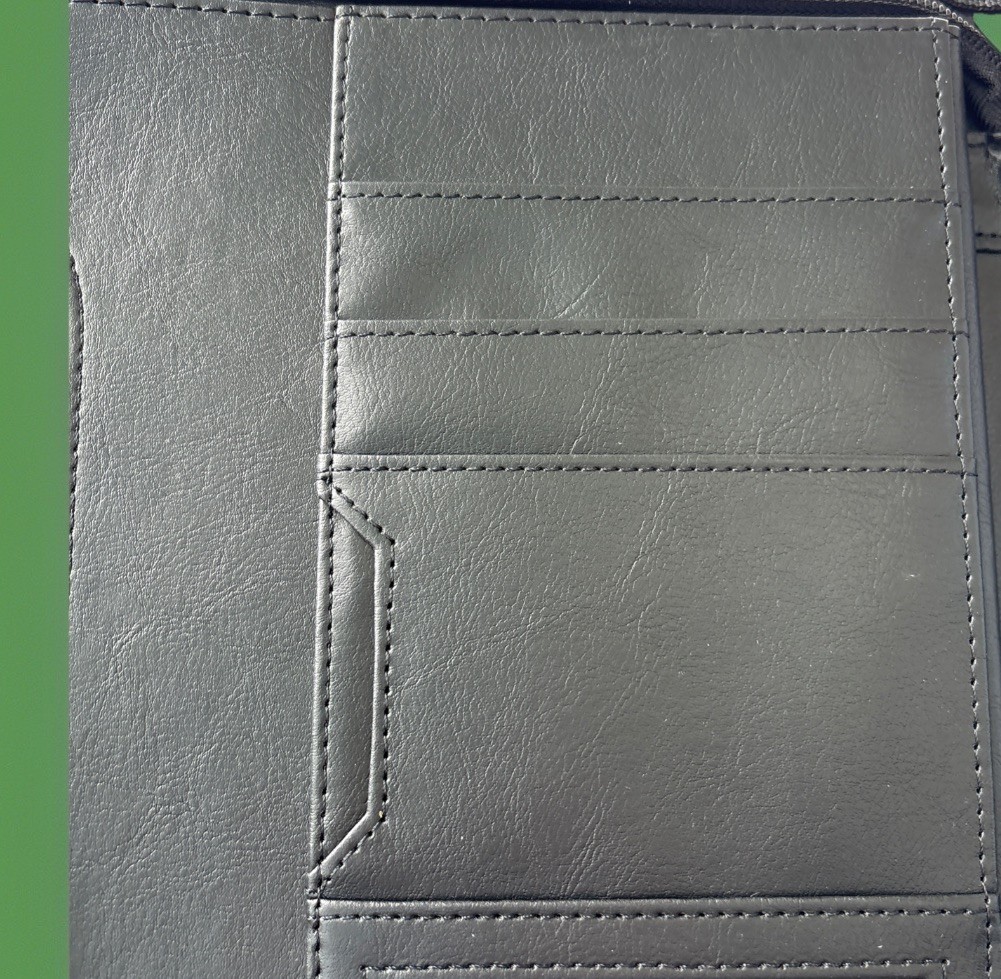 Miami University Black 8×10 Zip Portfolio