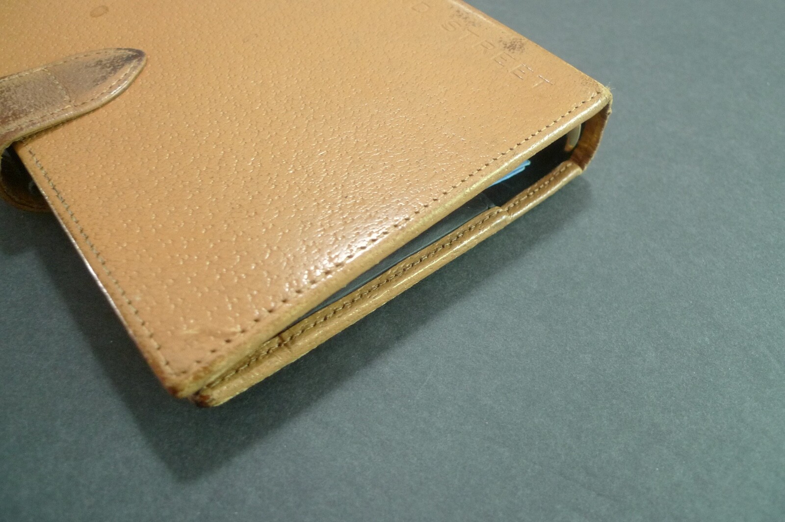SMYTHSON OF BOND STREET – LEATHER PLANNER – WITH INSERTS – PERSONAL SIZE