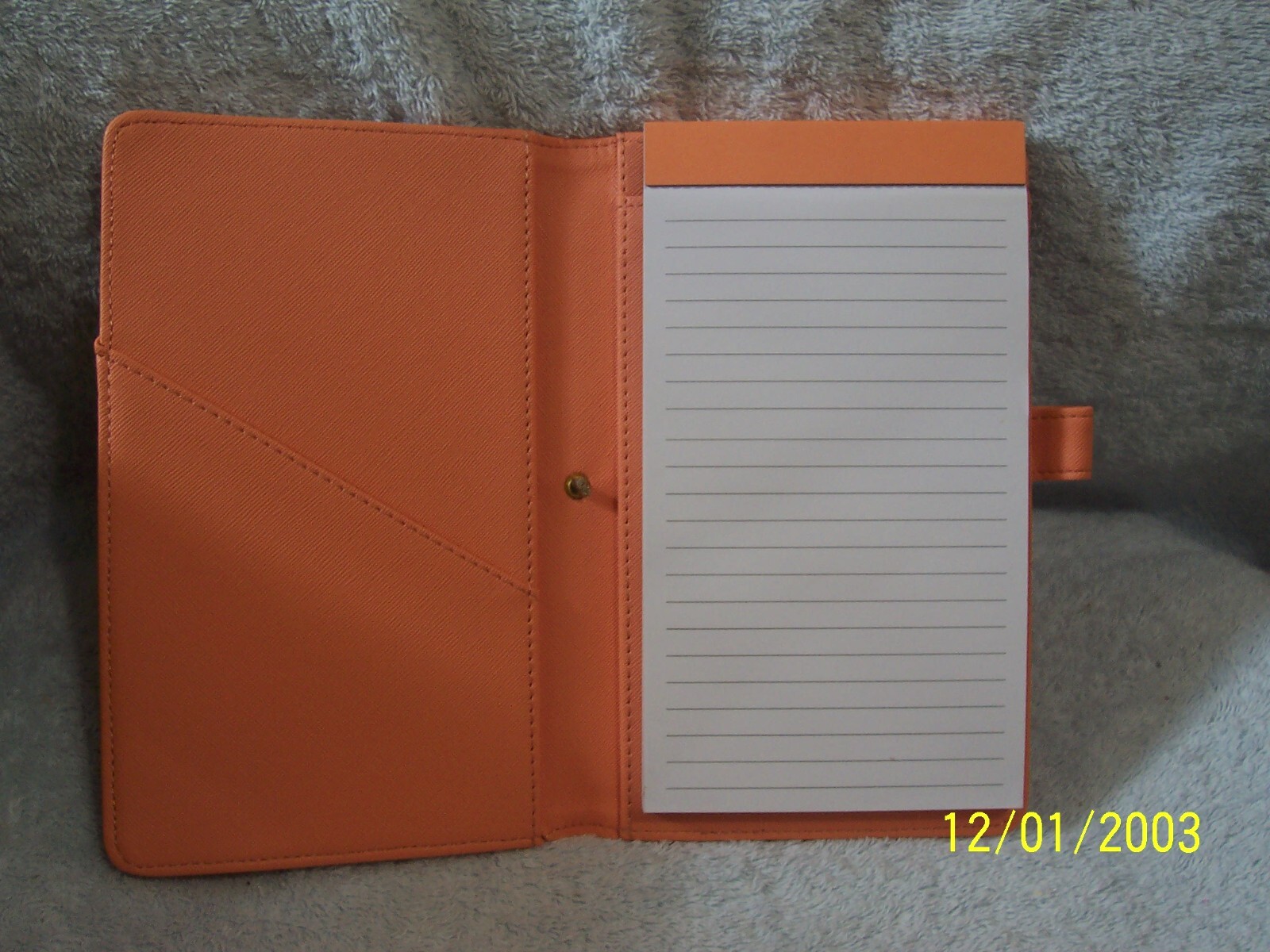 Faux Leather Pad Folio Slanted Pocket List Pad By Be Rooted
