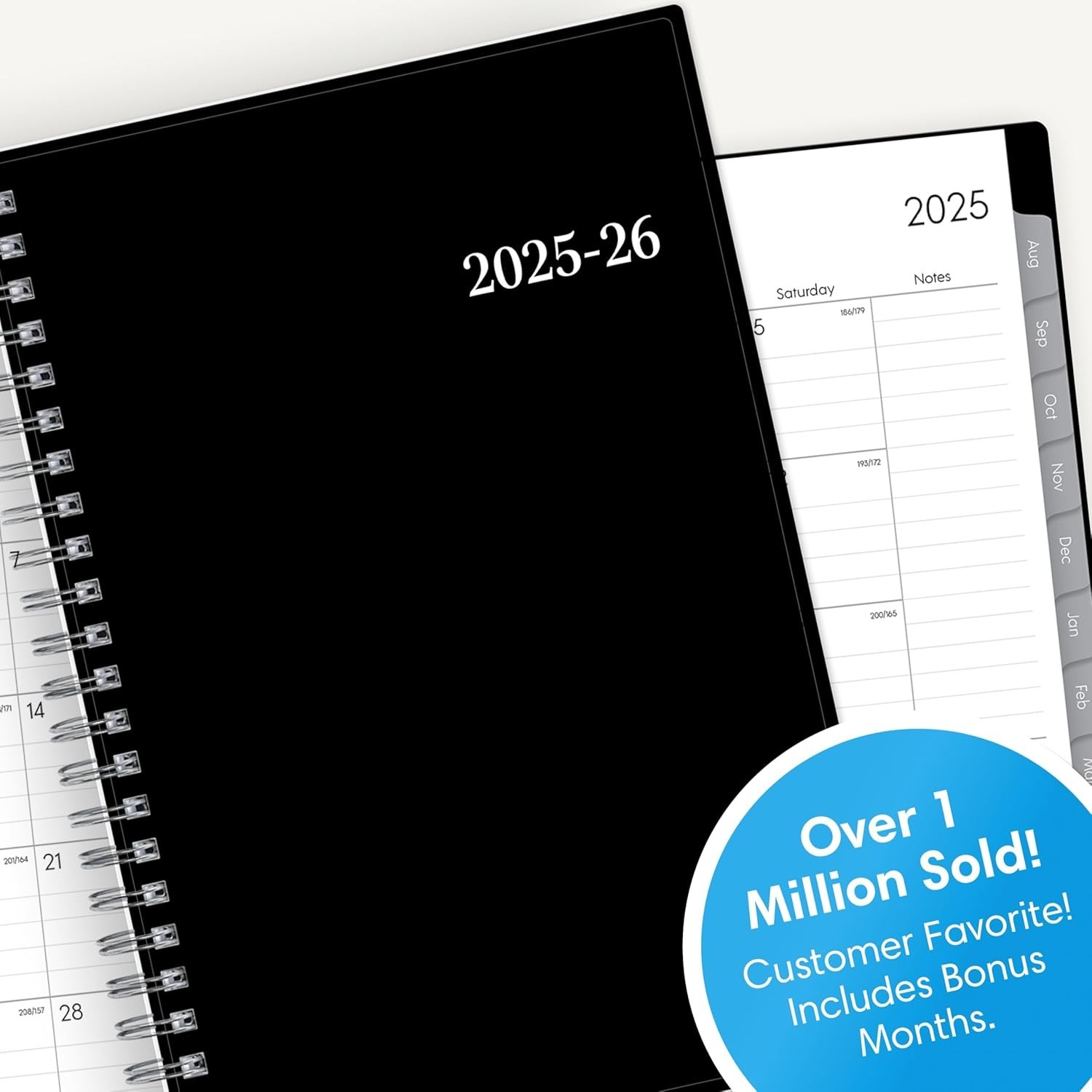 2025-2026 Academic Planner: 5″ x 8″ Flexible Cover, Stay Organized
