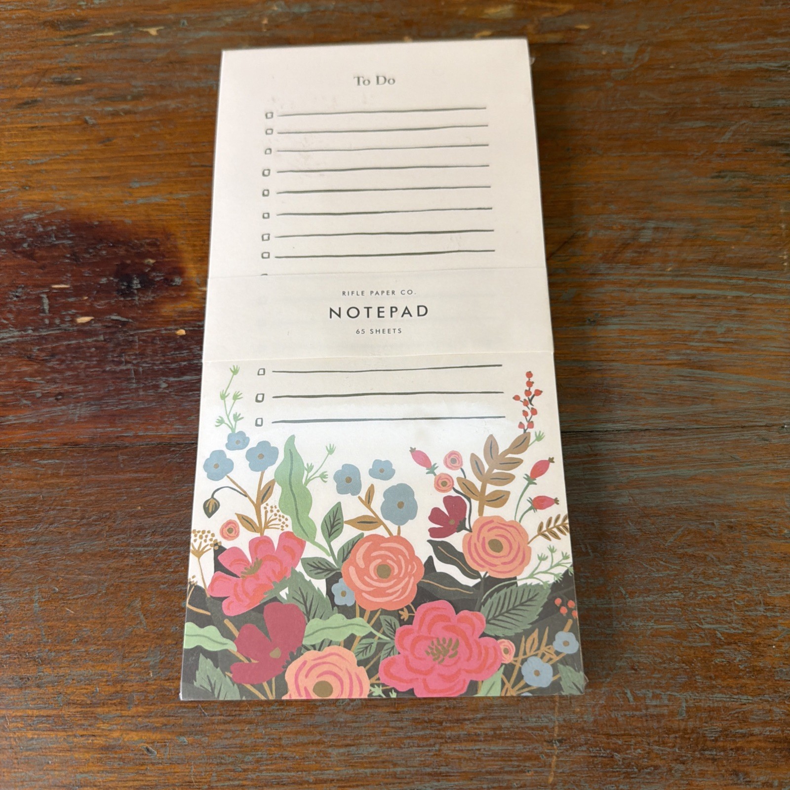 Rifle Paper Co. Weekly Planner & To Do Magnetic Note Pad. All New In Garden Rose