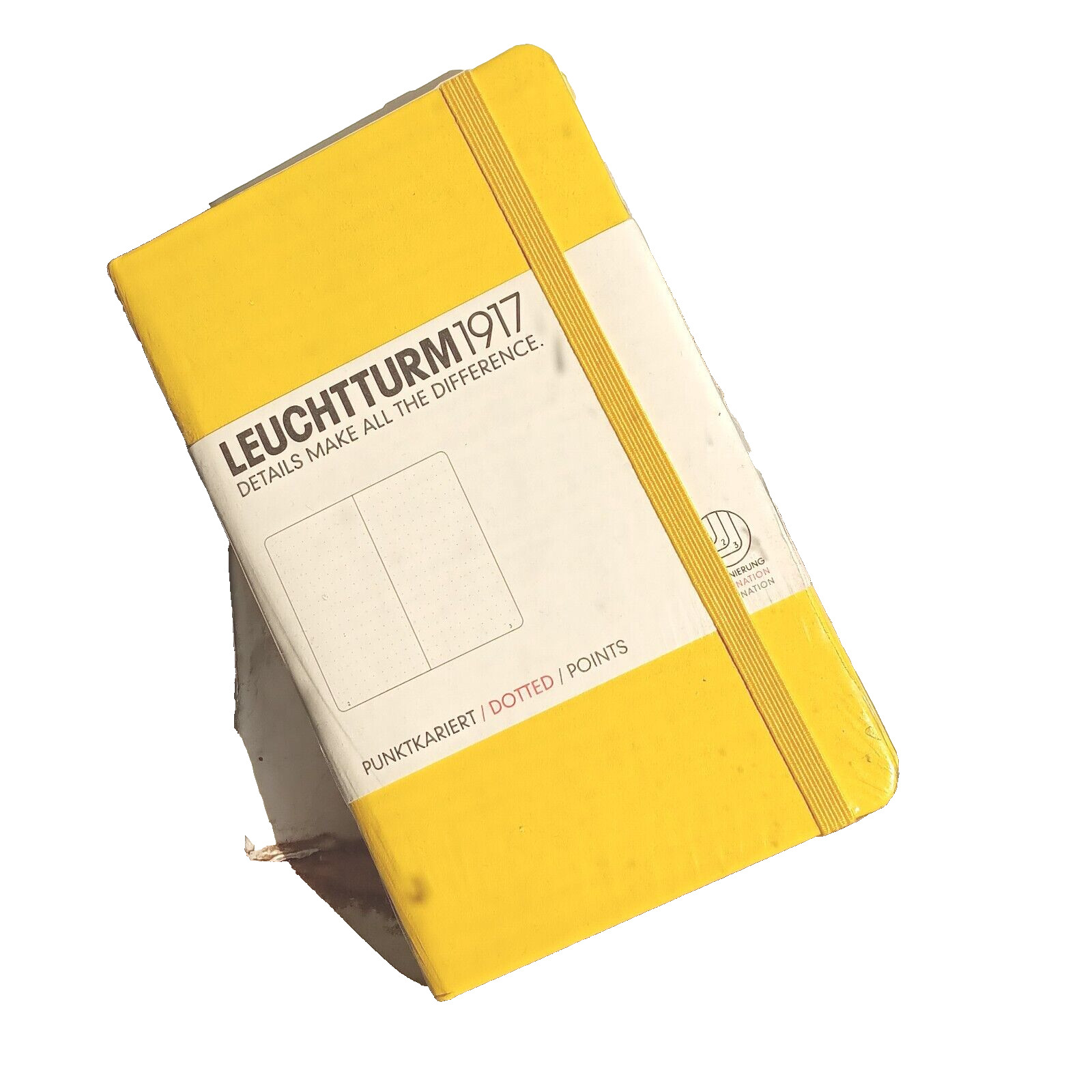 NEW-Fine Designed Great Price | Journal Dotted | Lemon | Pocket Size | Diary