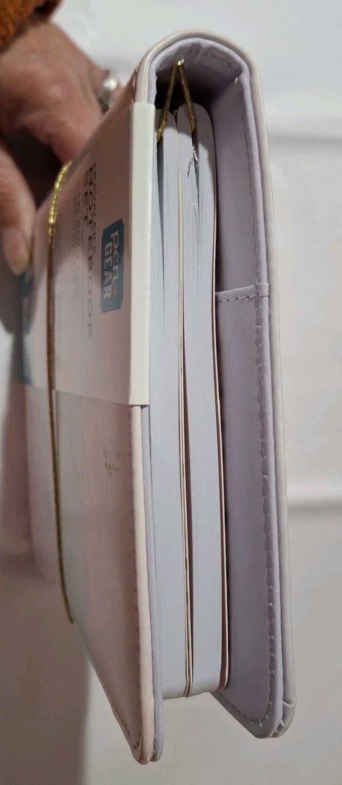 Pen+Gear Travelers Notebook Weekly Planner Set Pastel 280 Pages Sim. Leather