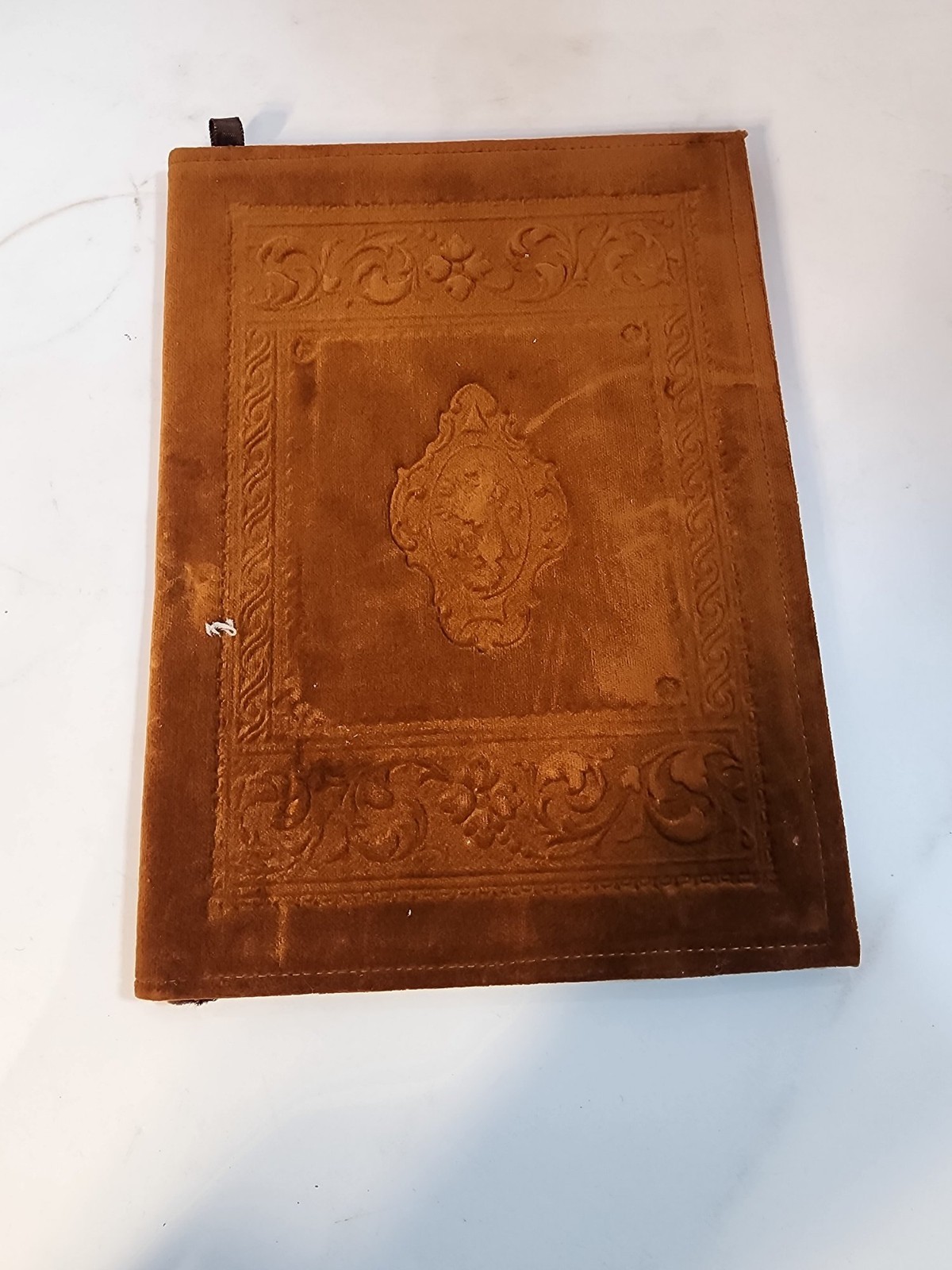 Vintage Velvet Notepad Covers with Ribbon Closure | Set of 2 | 6″ x 10″