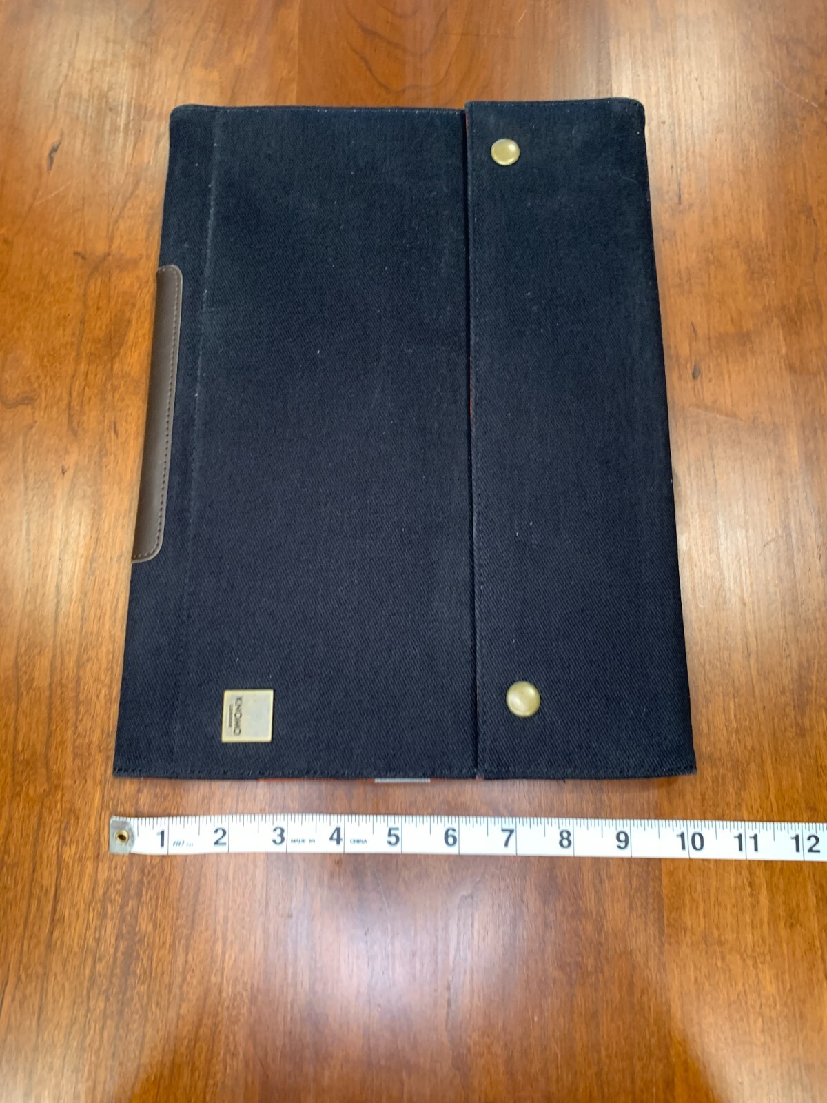 Knomo London Brompton folding tech portfolio stylish work folio organizer Large