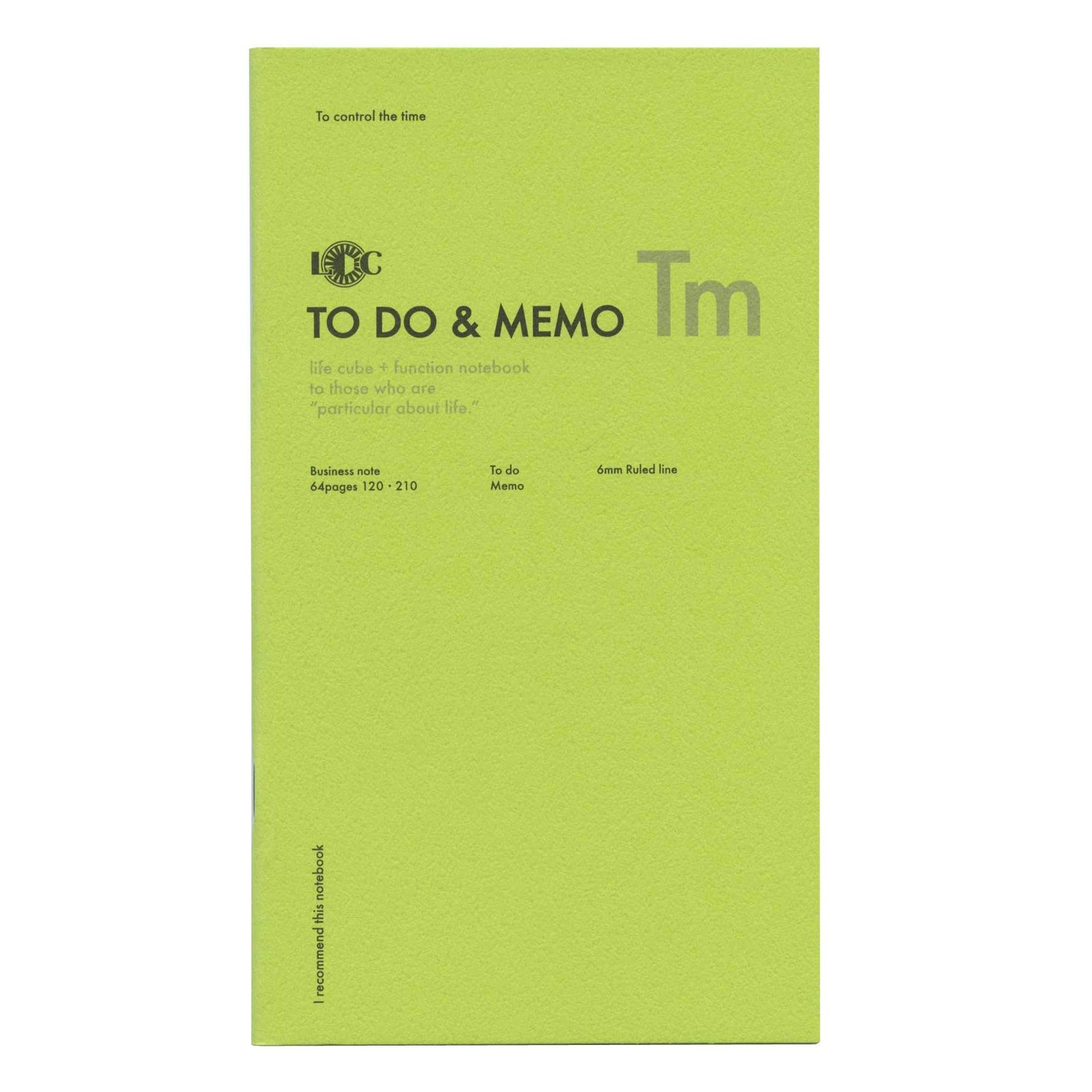 A5 Slim Function Notebook TO DO&MEMO Luddite