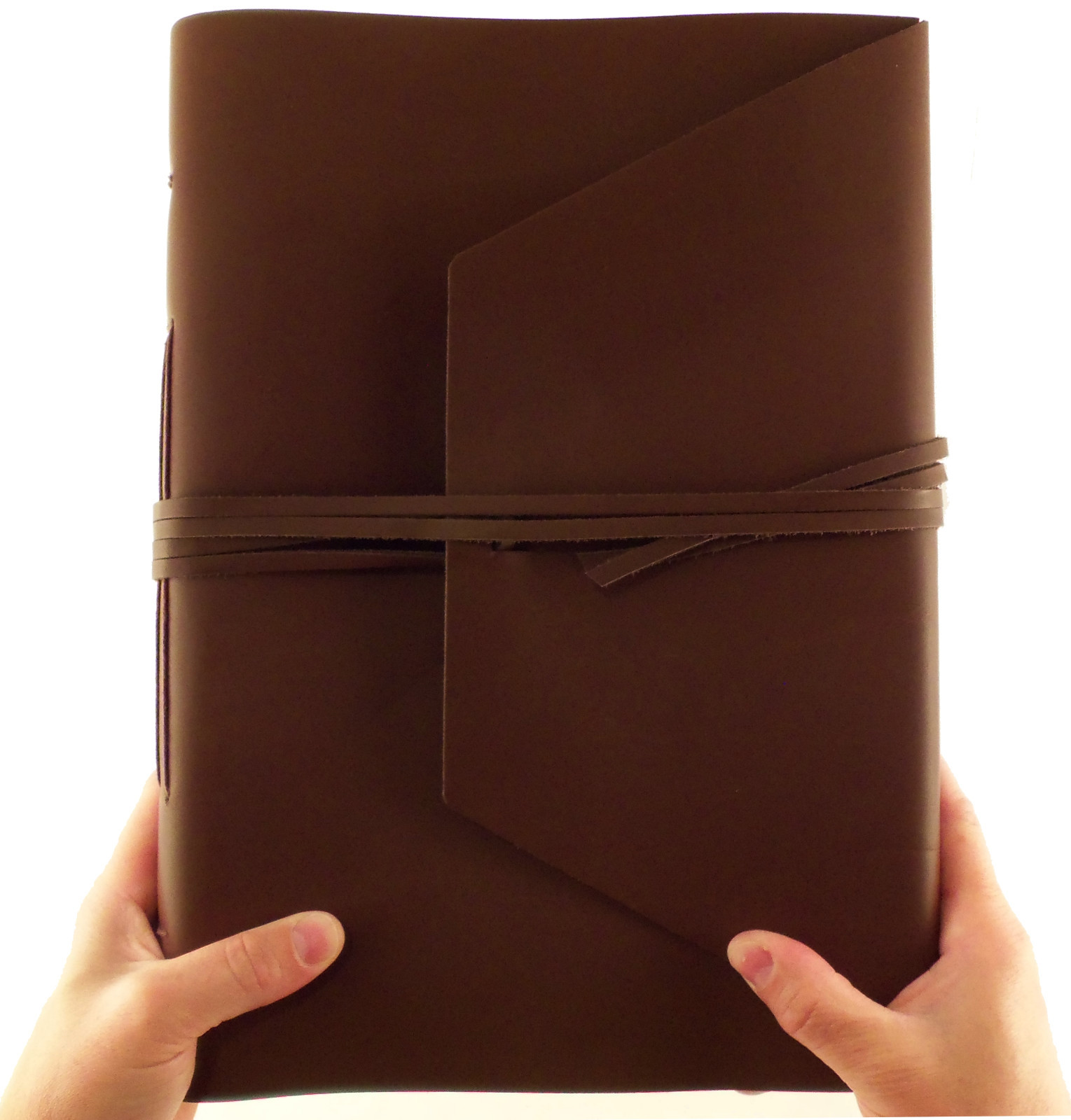 LARGE Genuine Leather Journal Diary Sketchbook Notebook Handmade Vintage Rustic