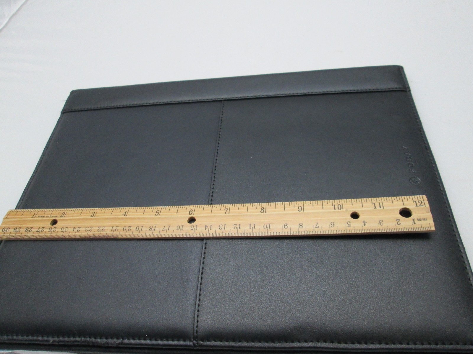 Black Portfolio Folder Organizer Planner Notepad 8.5″x11″ Legal Pad Folio
