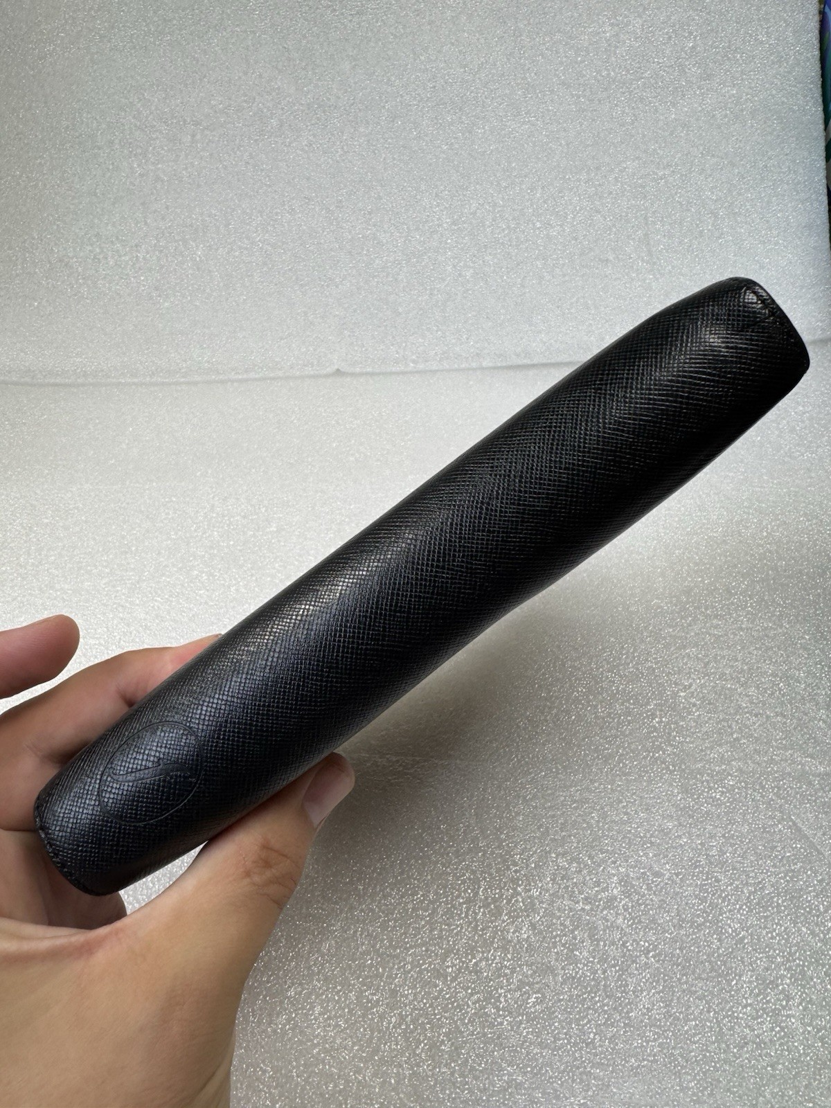 Vintage 90s Filofax Pocket Portobello – Black Italian Textured Leather Organizer
