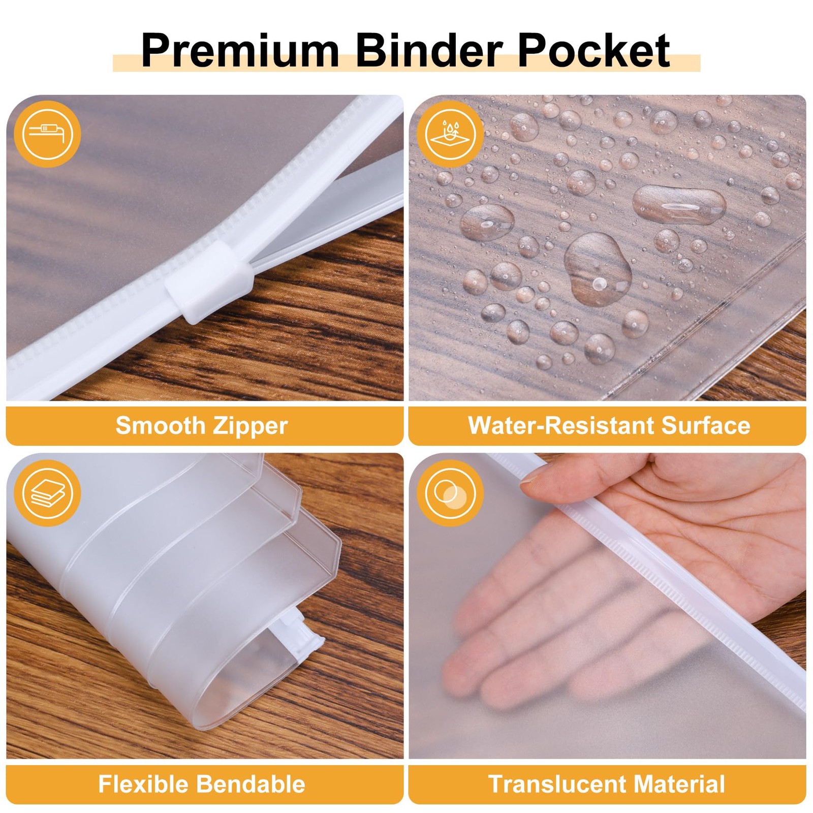 50pcs A6 Binder Pockets 6-Hole Budget Binder Inserts Cash Stuffing Envelopes …
