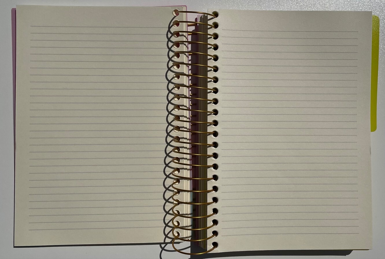 Markings By C. R. Gibson 3-IN-1 Notebook Journal Ruled Grid Blank 480 Pages