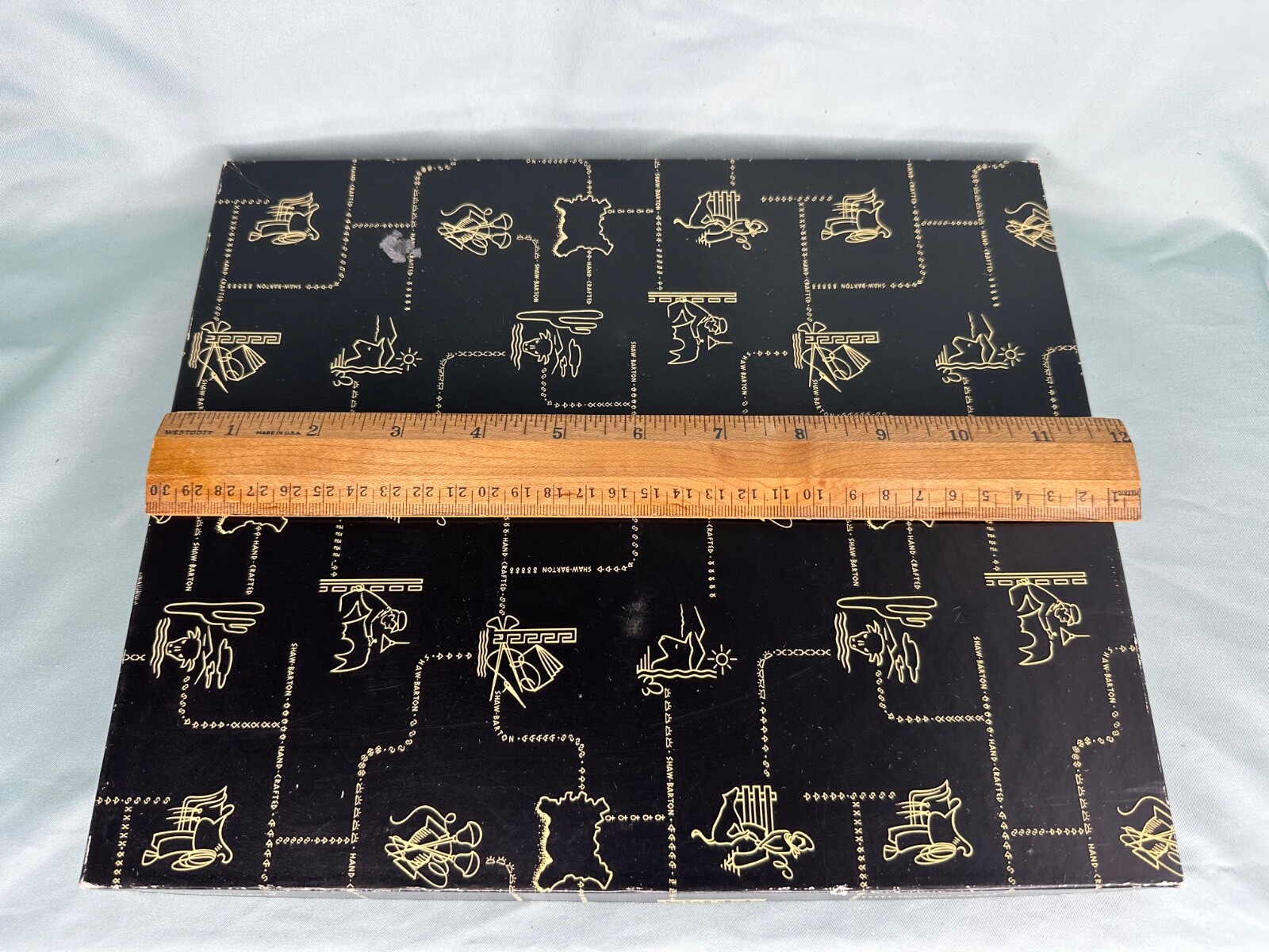 VINTAGE 1961 PLANNER CALENDAR ADDRESS BOOK PAPER PEN LETTER OPENER PLASTIC CASE