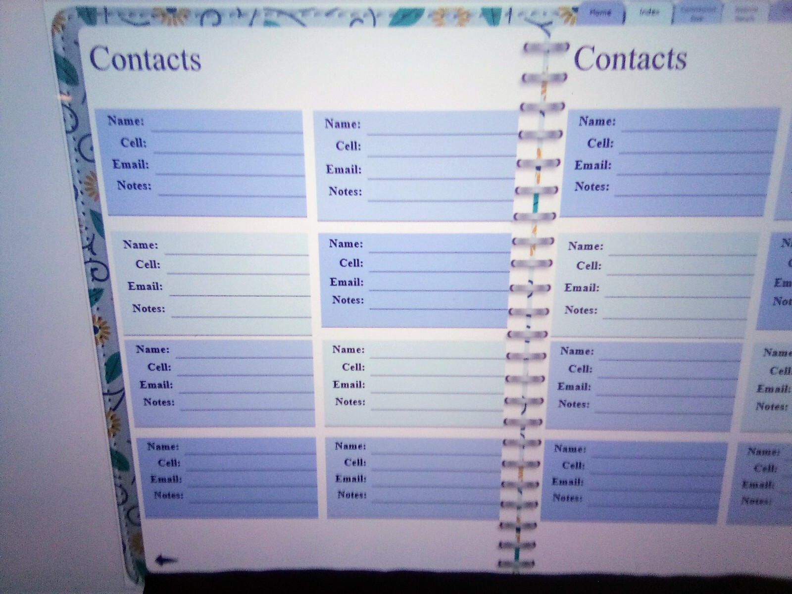 Newly designed DG Real Estate digital planners, provides convenience organizing.
