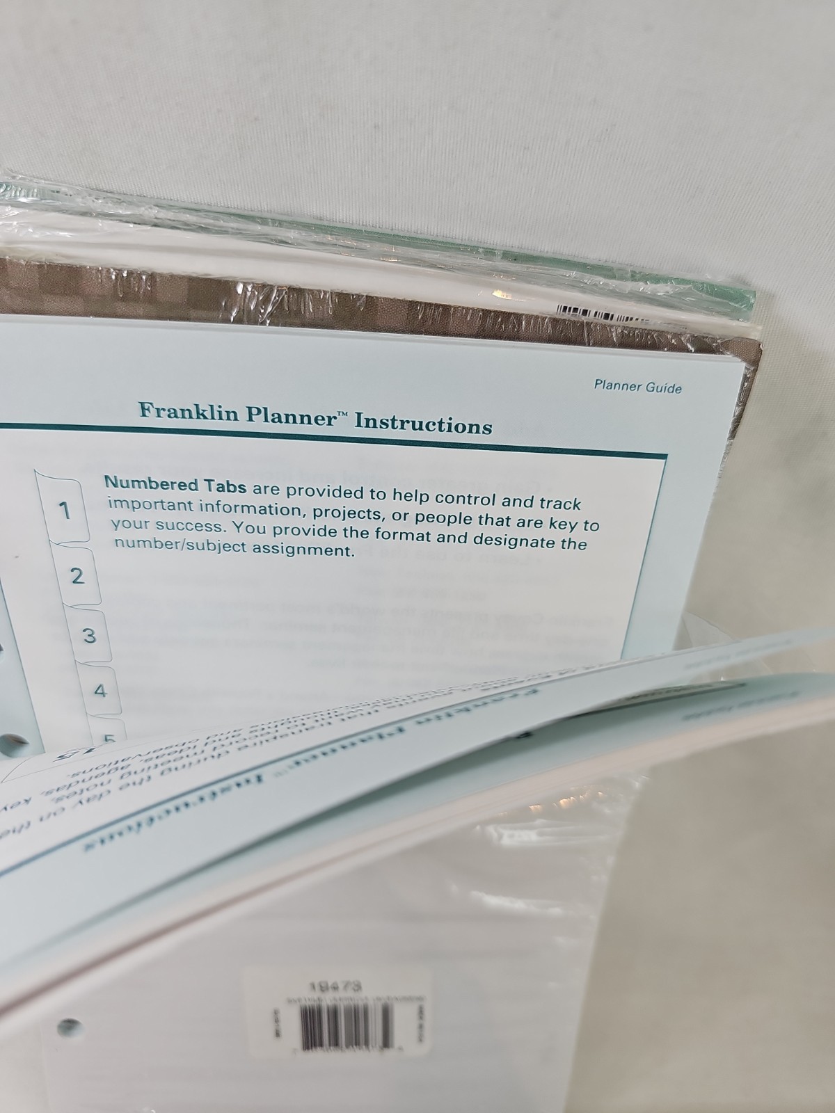 Franklin Covey Classic 7-Hole Original Lined 200 Pages 5.5×8.5″ & Planning Pack