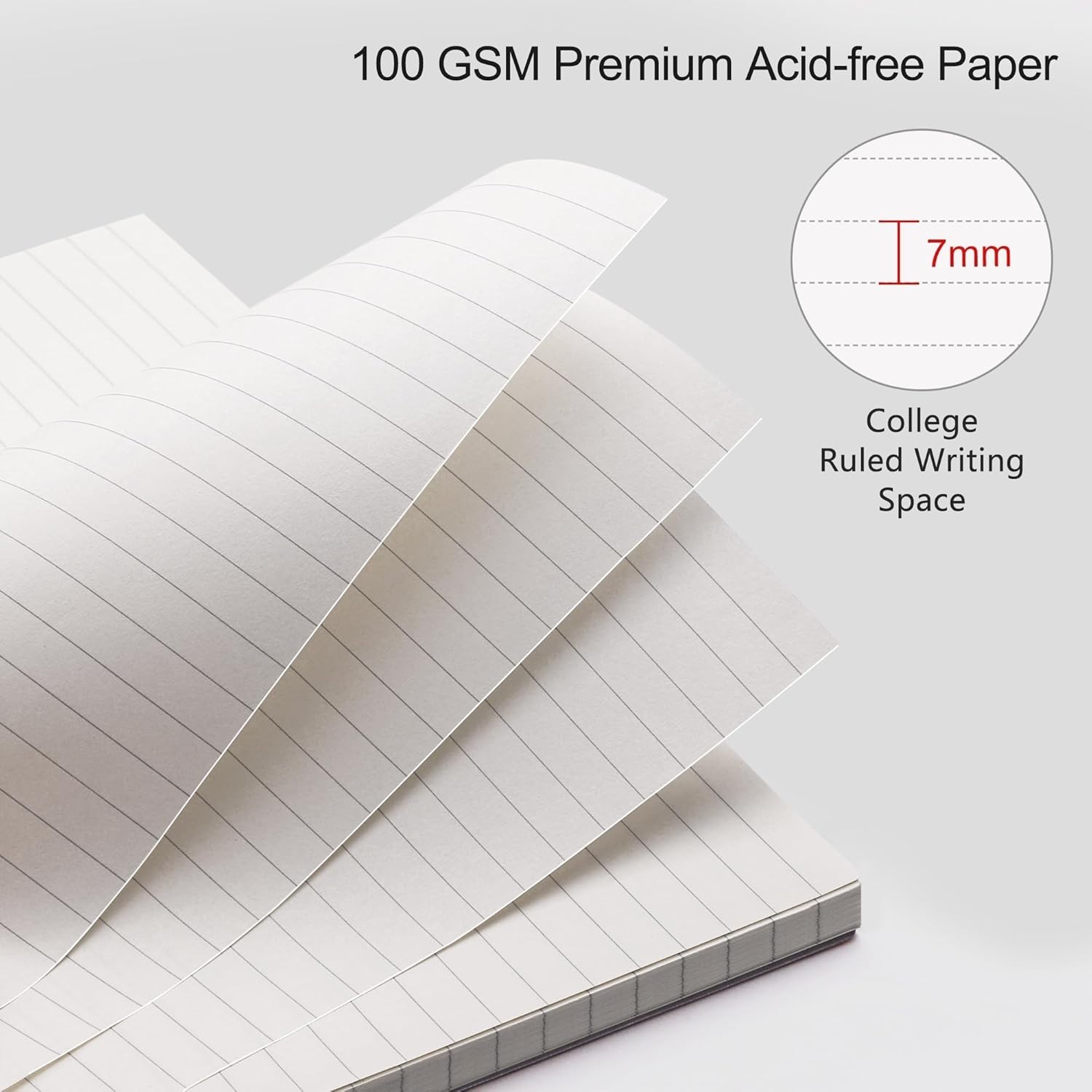 Sturdy Spiral-Bound Pocket Journal: 160 Acid-Free Pages, Waterproof Cover
