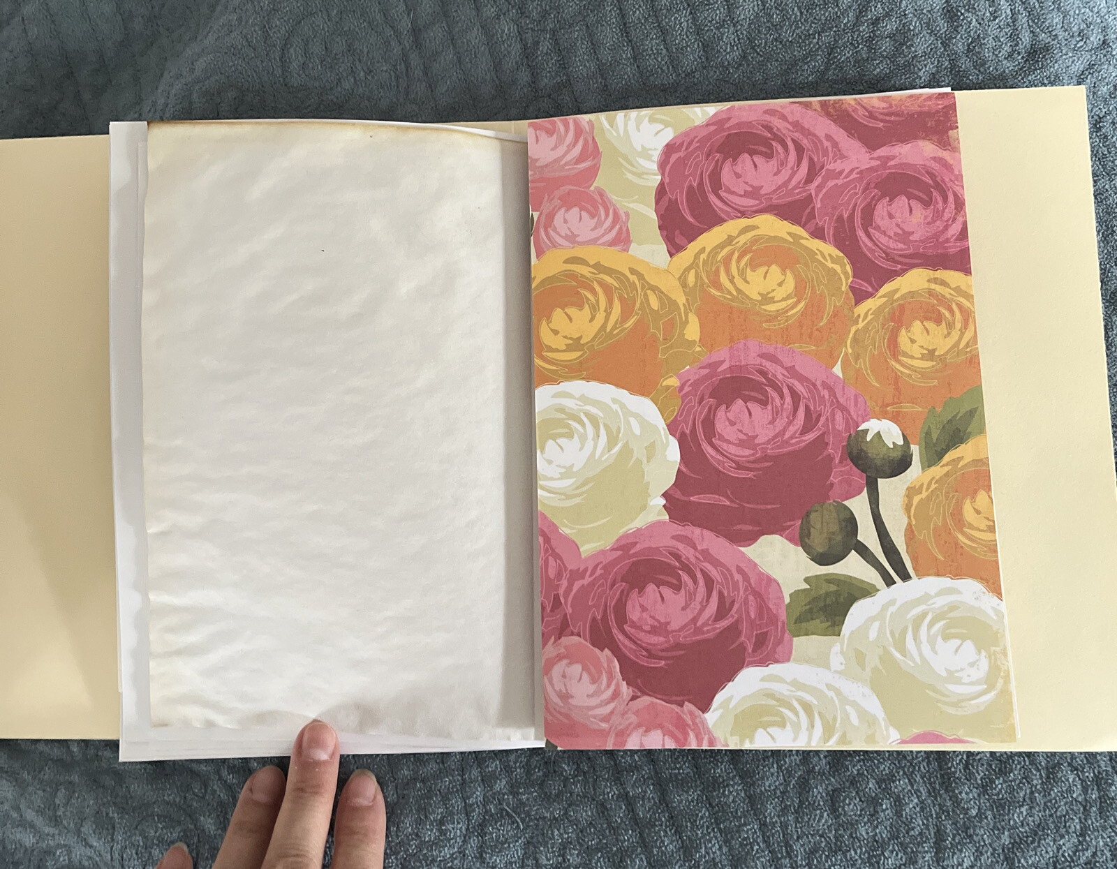 2 Journal Diary Notebook Set-Small & Large 4 3/4×7 in. & 8×9 in. 44 pg & 54 pgs