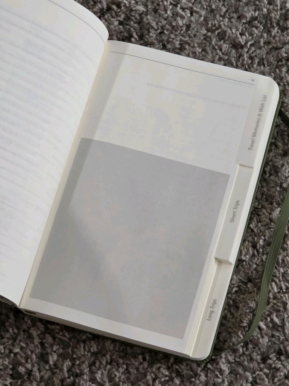 Moleskine Guided Traveller’s Journal Green 5.12″x8.25″ – 400 Pages NEW