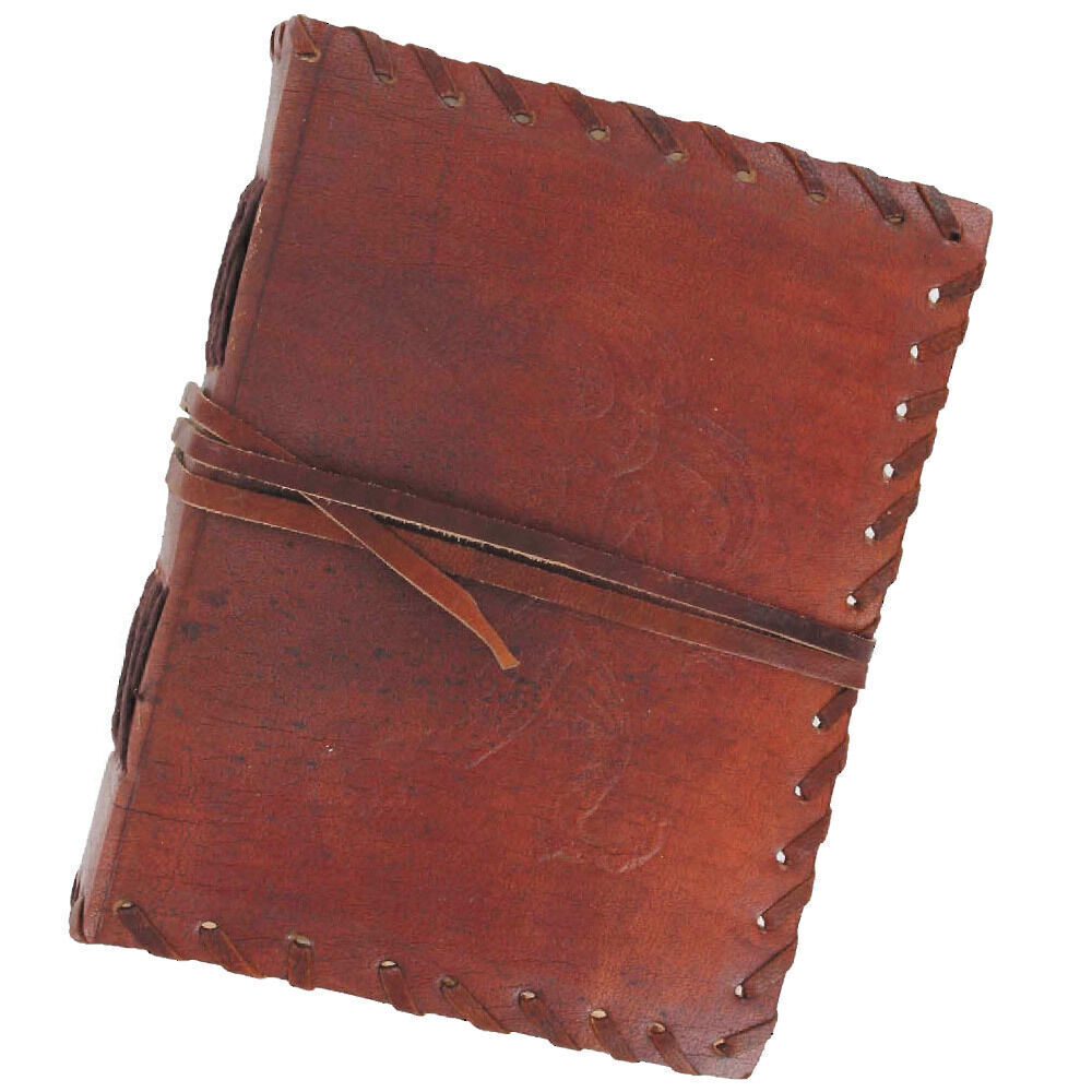 The Original Fool Jester Handmade Leather Blank Journal Diary – Writing Notebook