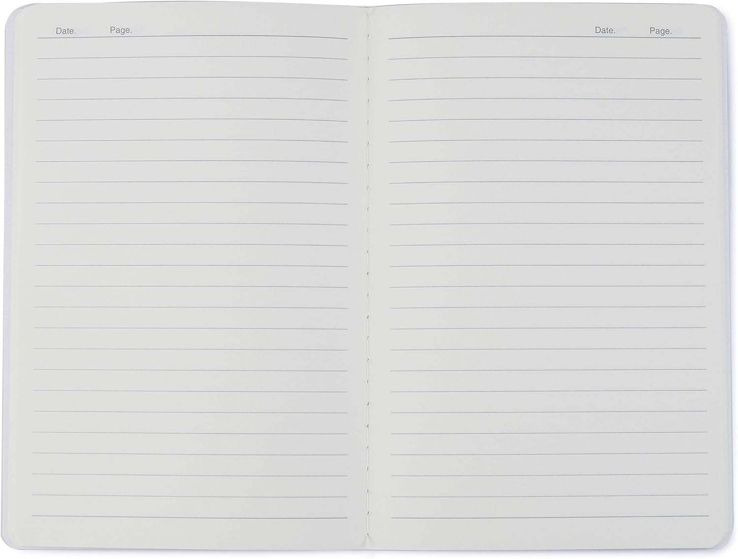 TWONE 15 Packs Kraft Notebook Ruled Pages Brown Cover A5,