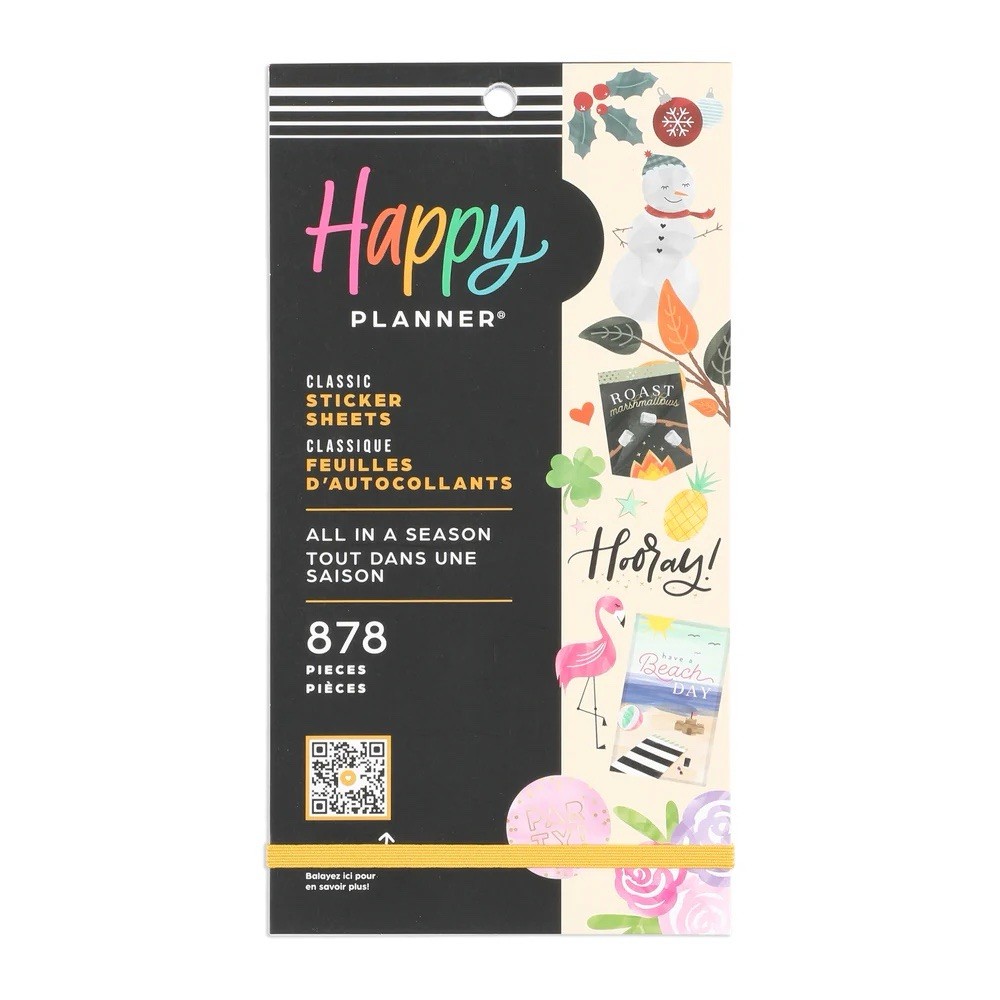 Happy Planner Value Pack Stickers ALL IN A SEASON