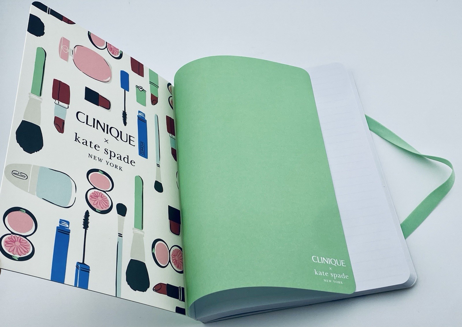 Clinique x Kate Spade Limited Edition Softcover Journal Notebook.