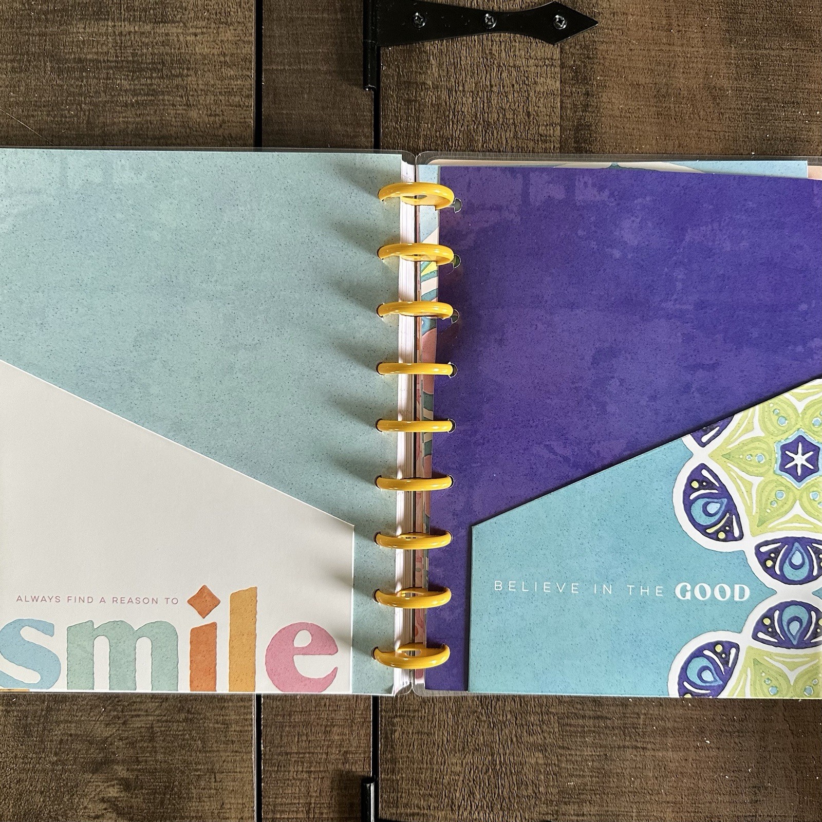 The Happy Planner Floral Cover Disc-Bound Notebook