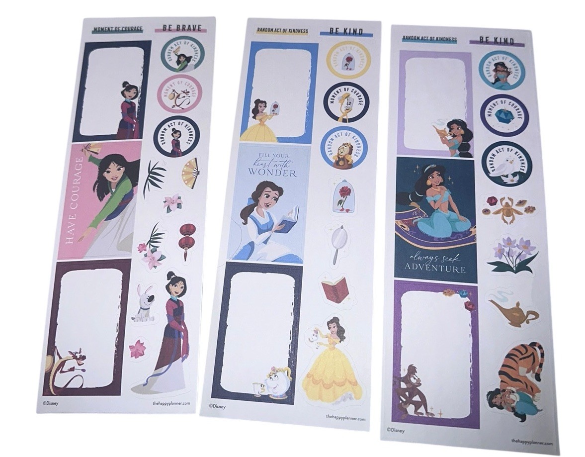 The Happy Planner Disney Princess Guided Journal So Many Adventures Waiting